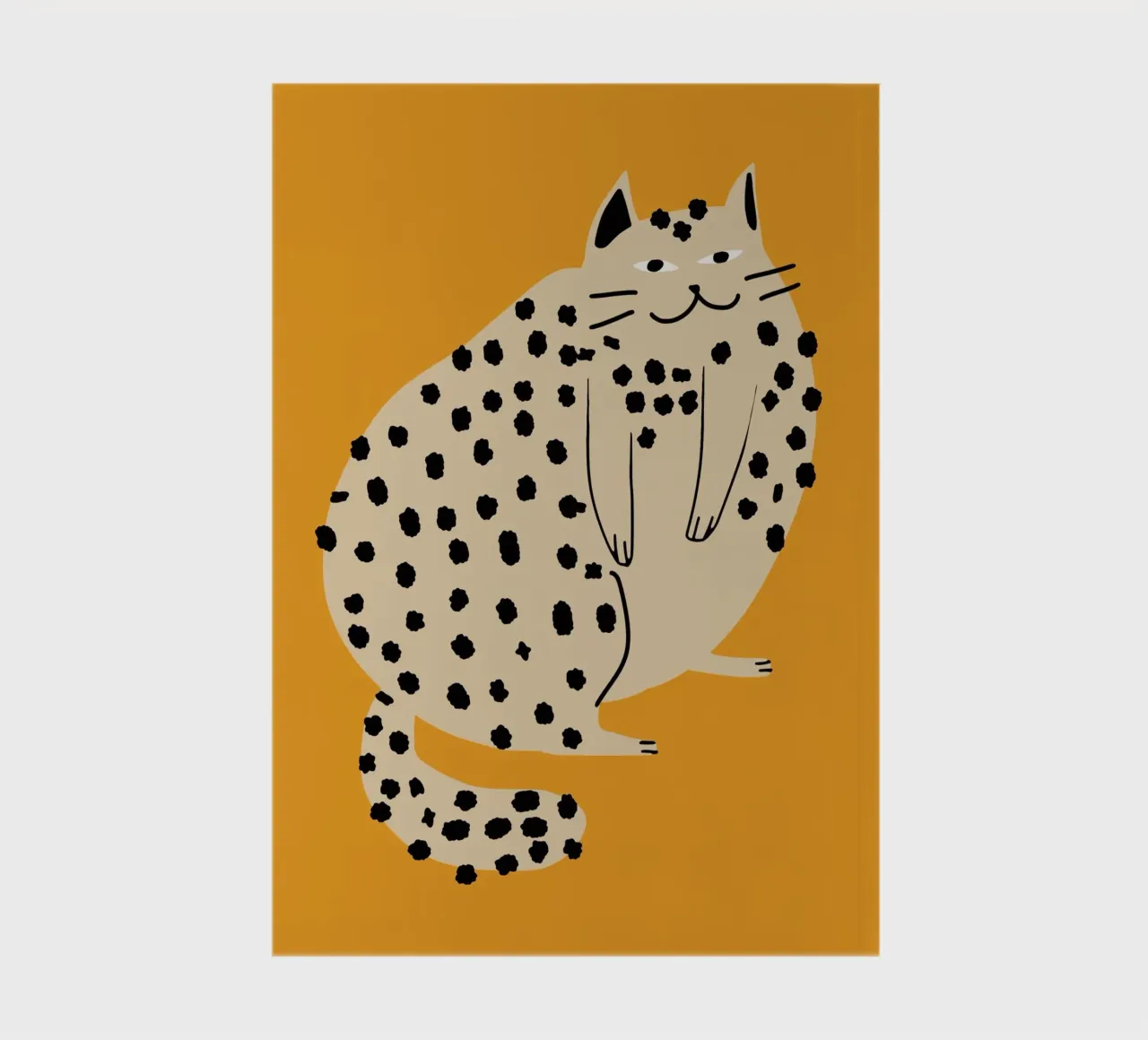 Lazy cat notebook by Little Dean