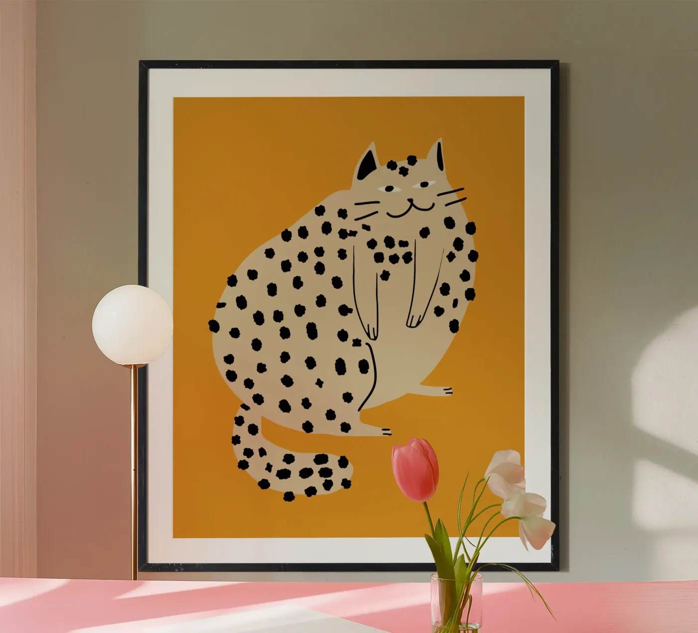 Gatto pigro poster da Little Dean