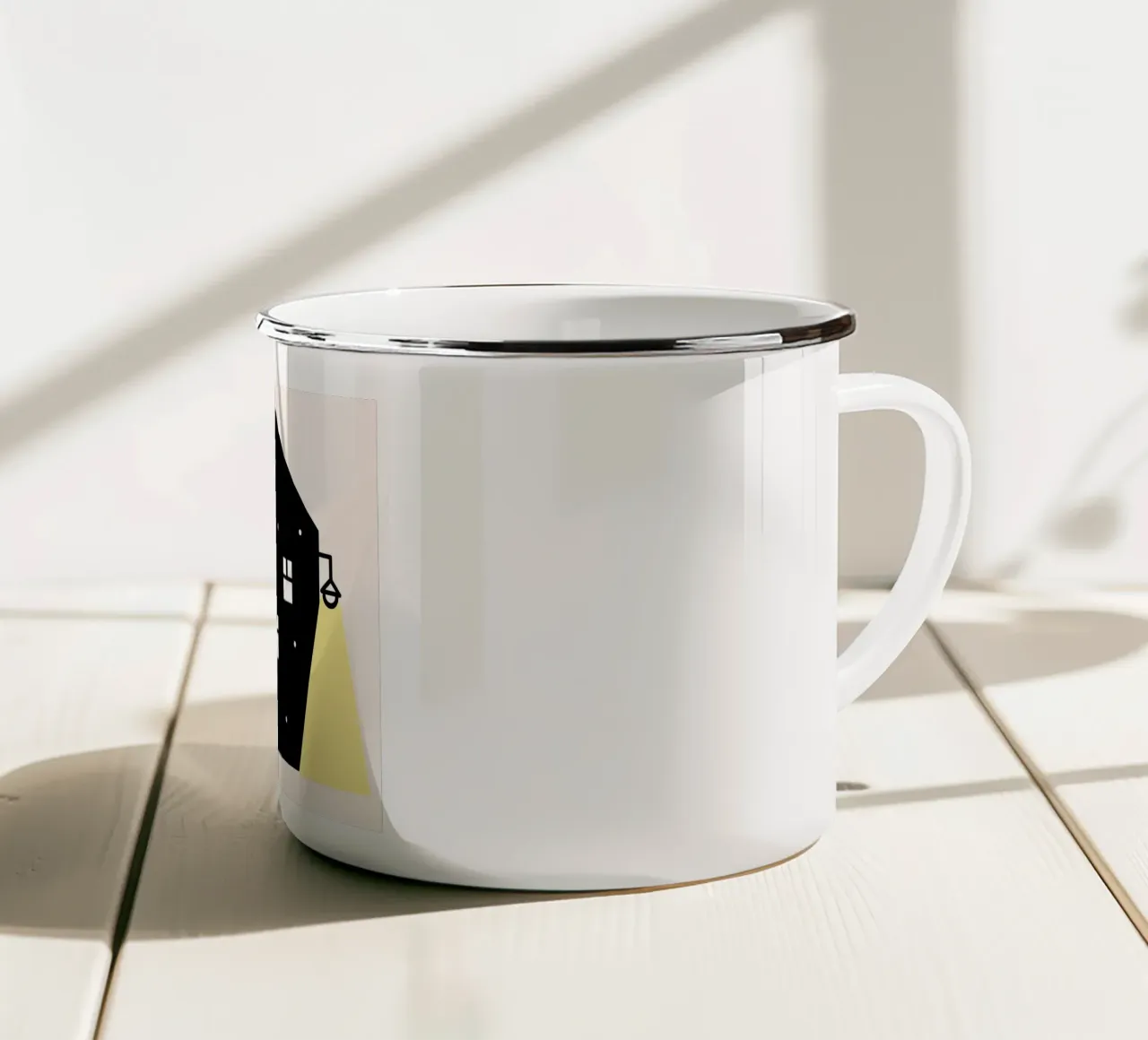 Notte stellata tazza in smalto da Little Dean