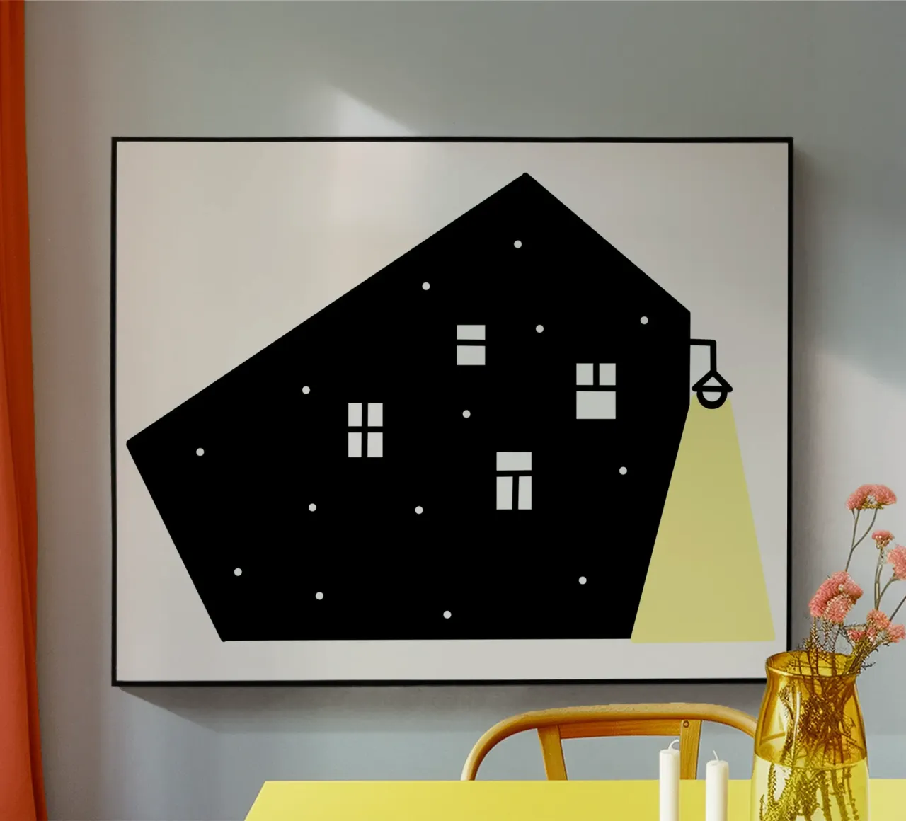 Notte stellata plexiglass da Little Dean