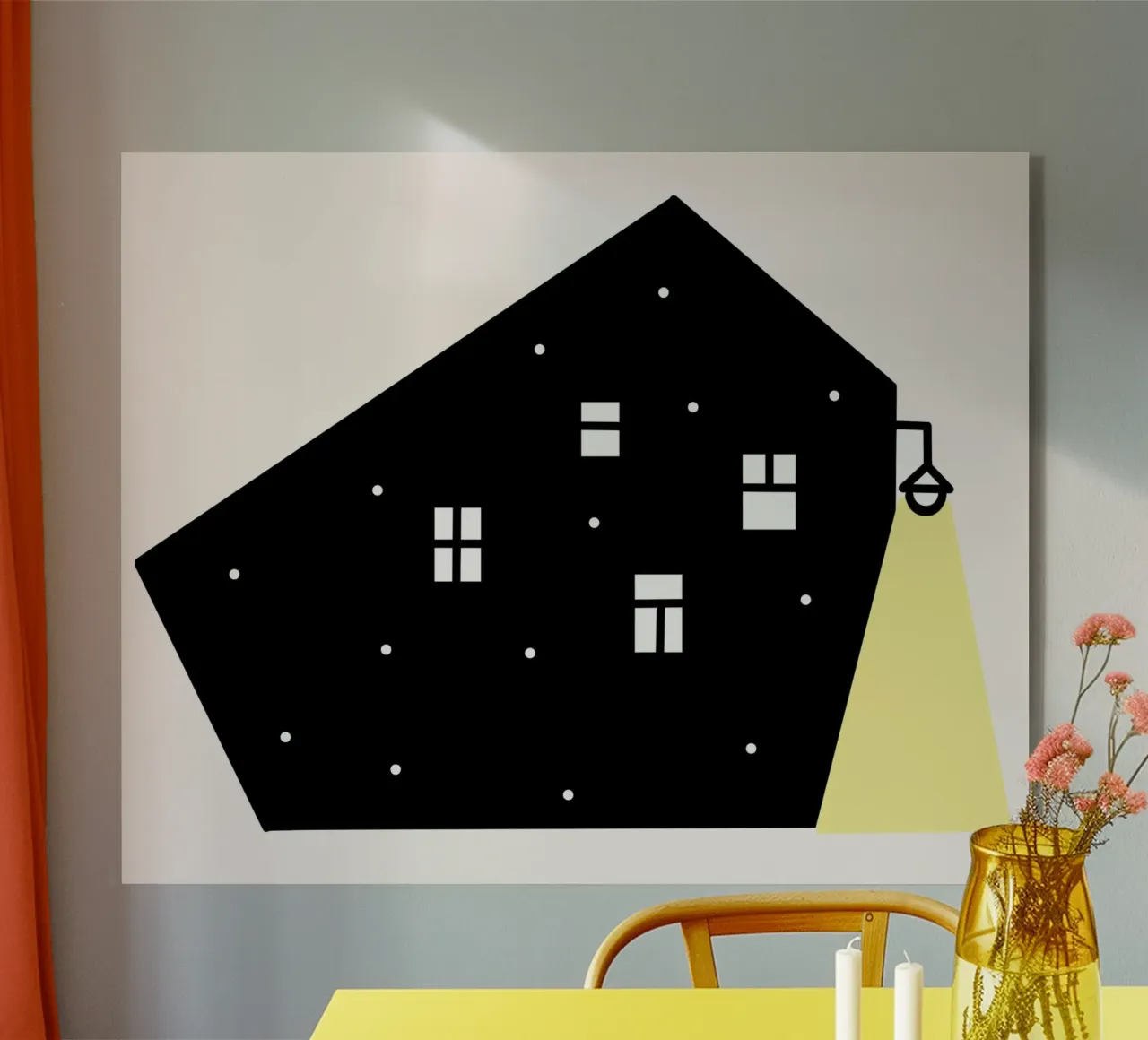 Notte stellata plexiglass da Little Dean