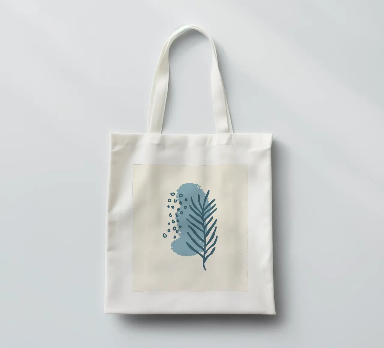 nature shape line 05 borsa in juta da Creaton