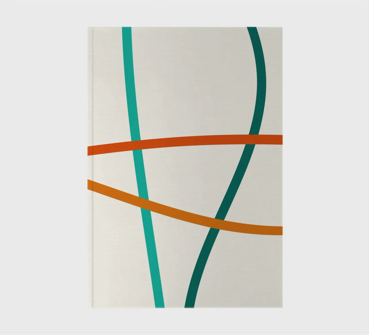 line colorful curve diario da Creaton