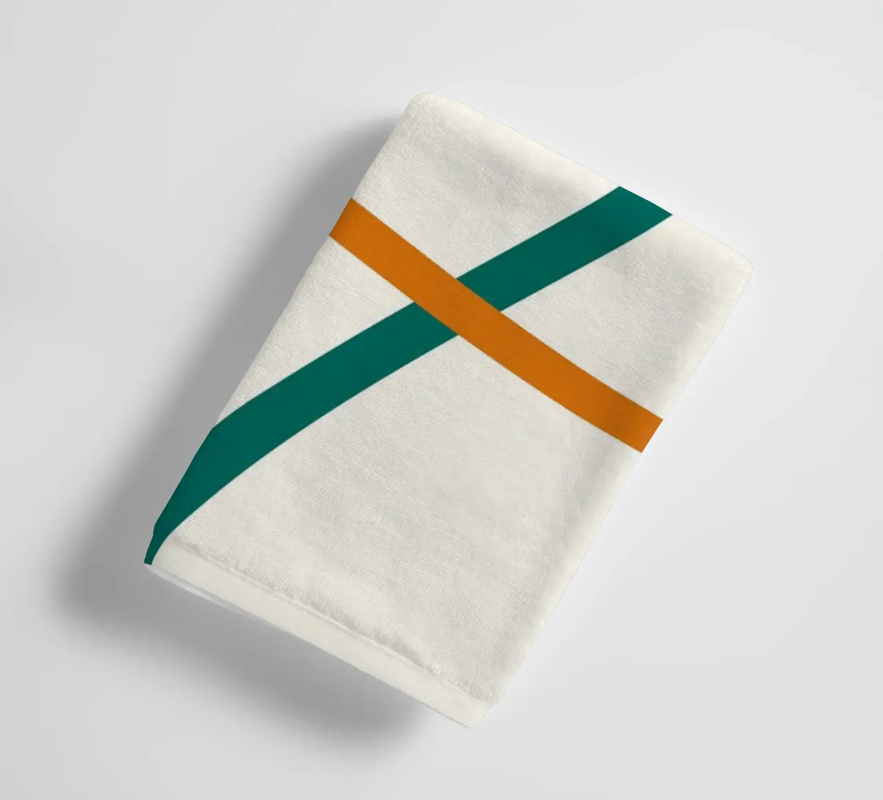 line colorful curve badhanddoek van Creaton