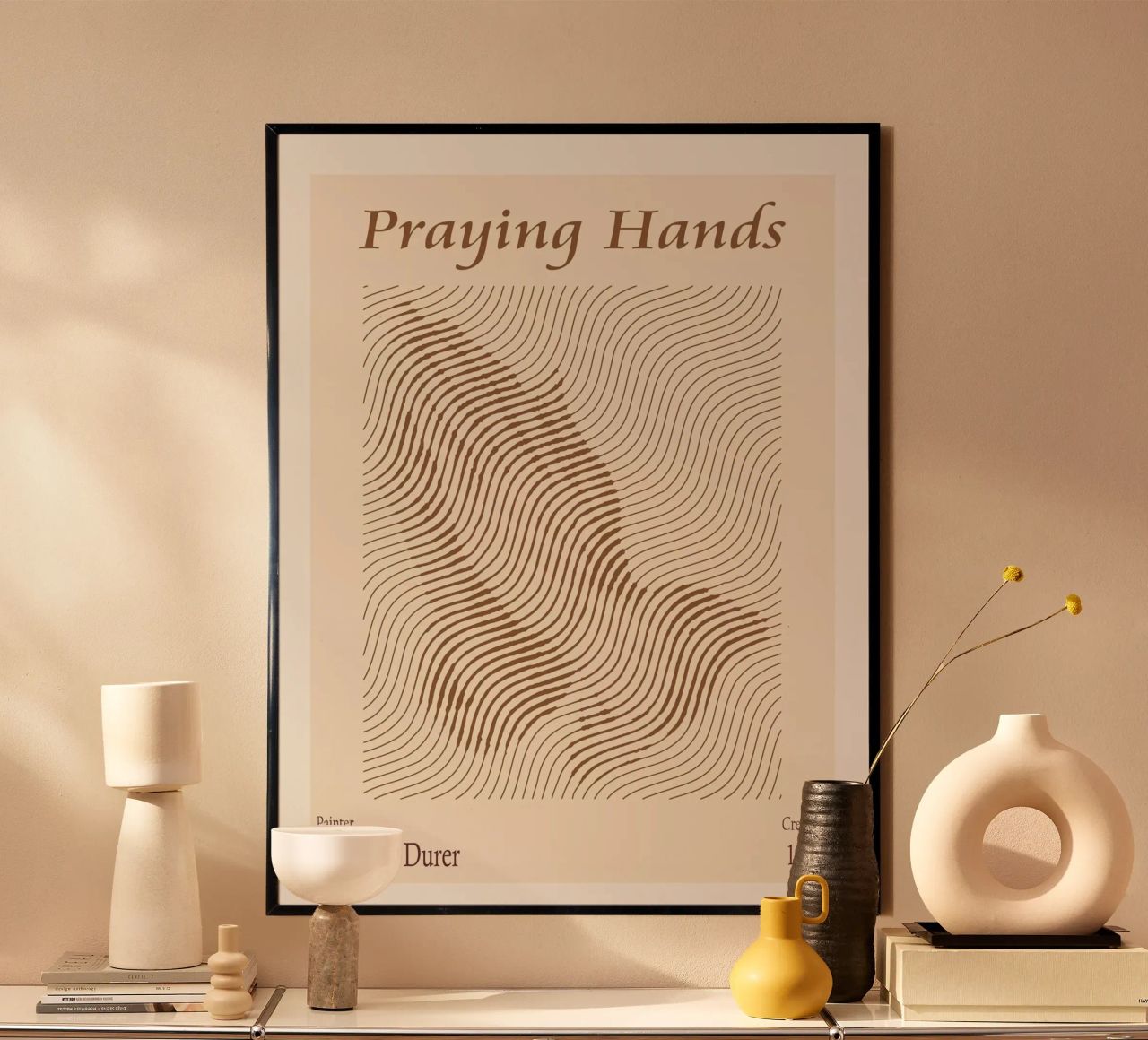 Praying Hands by Albrecht Durer poster by Doa Project