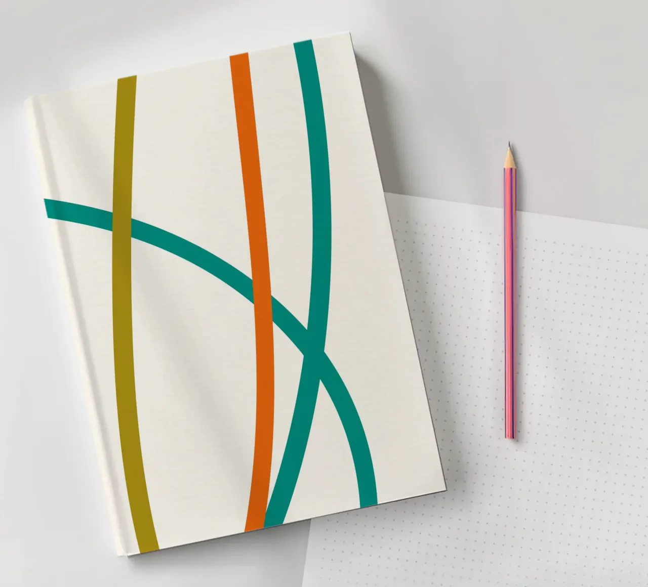 line colorful curve 02 diario da Creaton