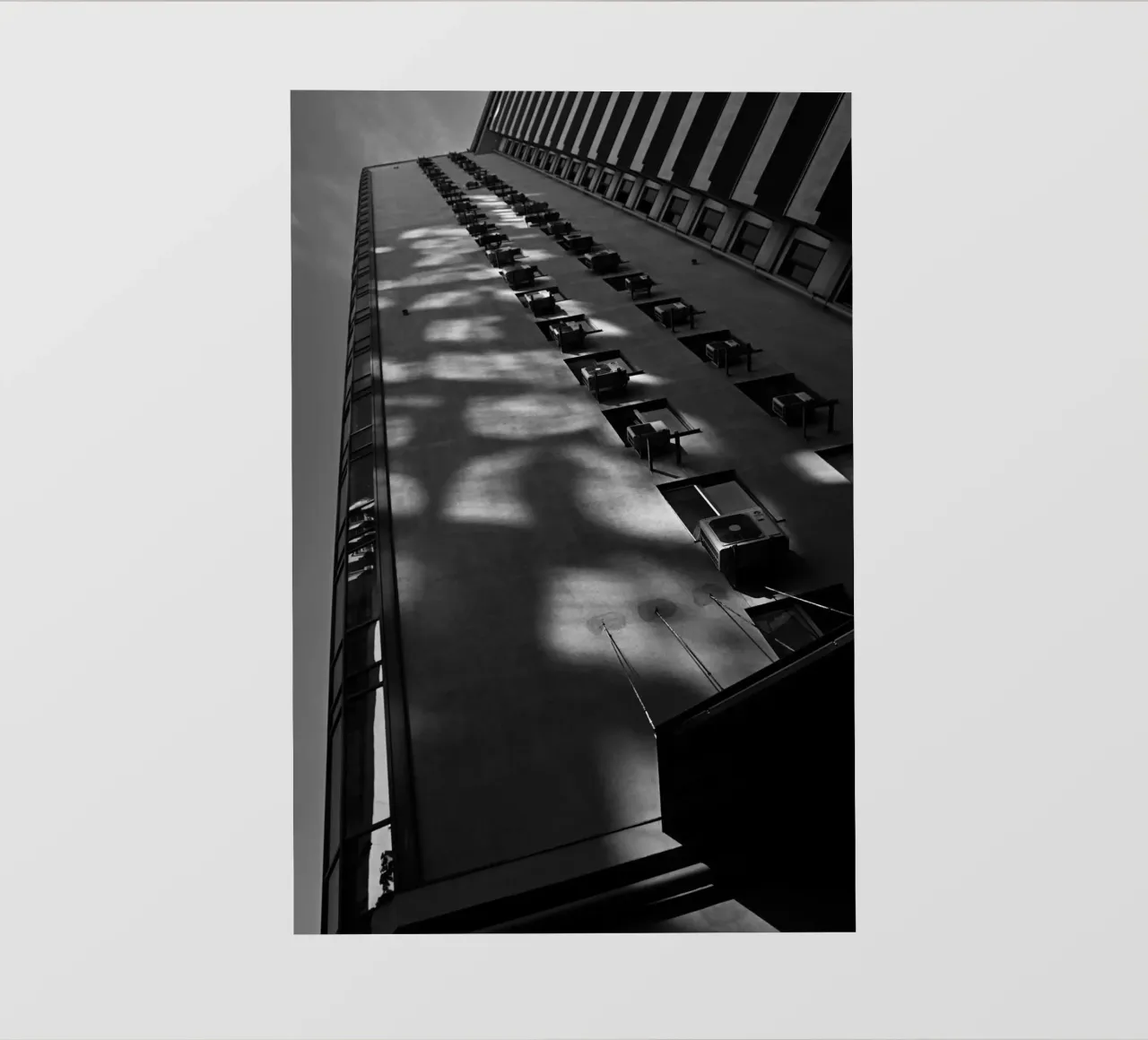 sky scape building shadow pellicola backlit da feny
