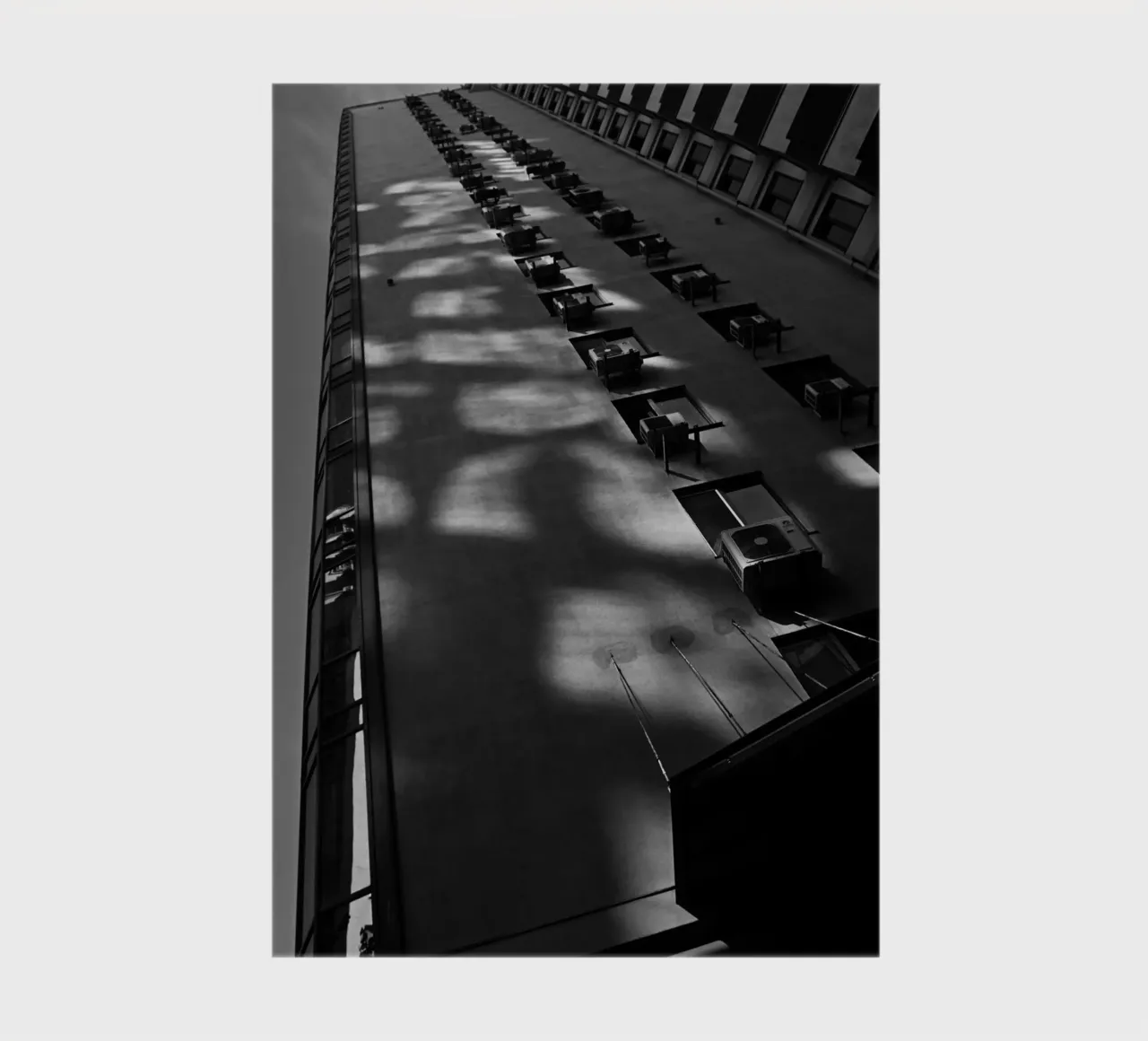 sky scape building shadow notebook by feny