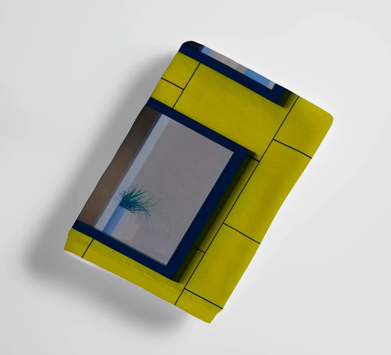 square building window asciugamano da bagno da feny