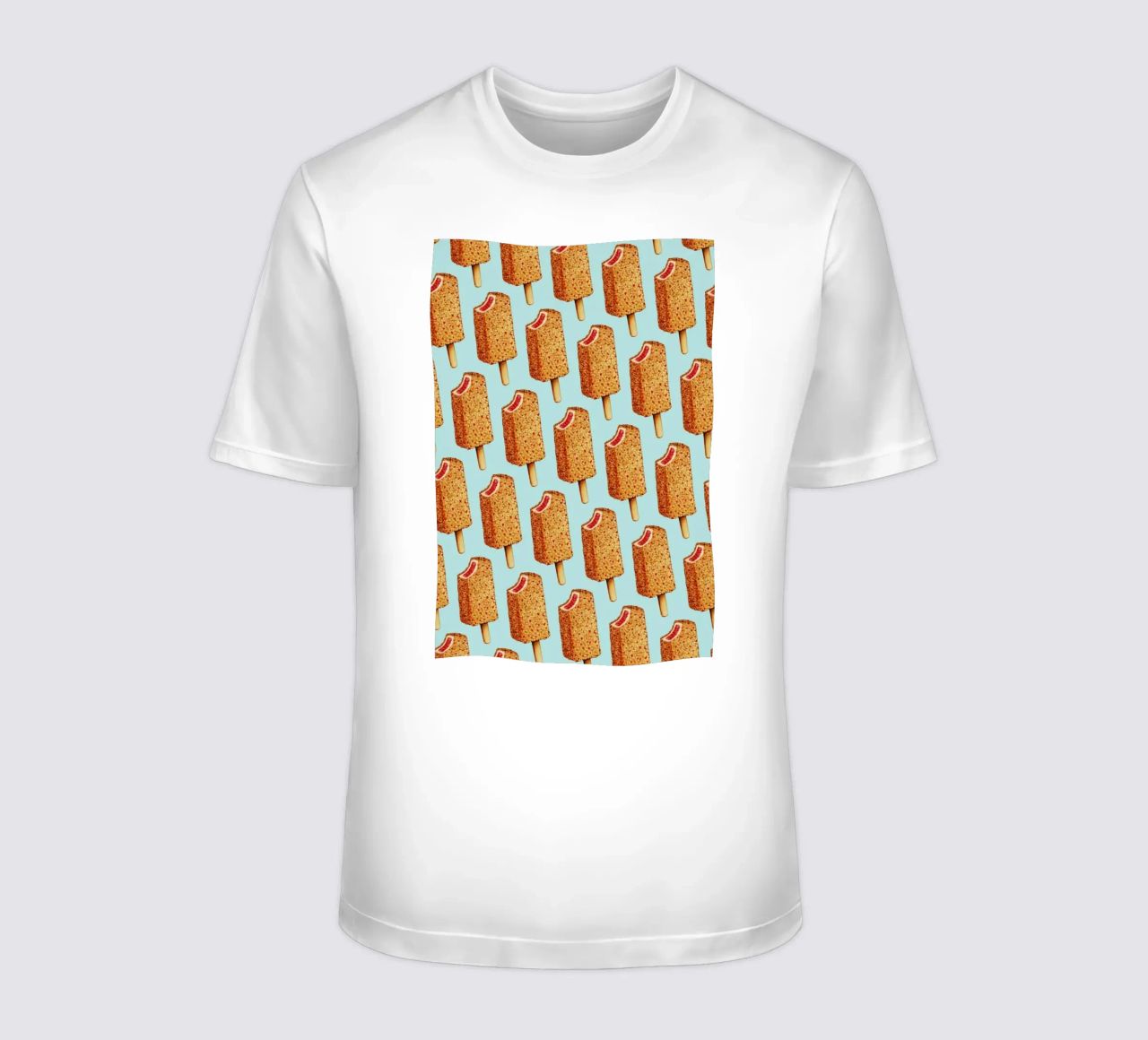 Strawberry Shortcake Popsicle Pattern t-shirt da Kelly Gilleran