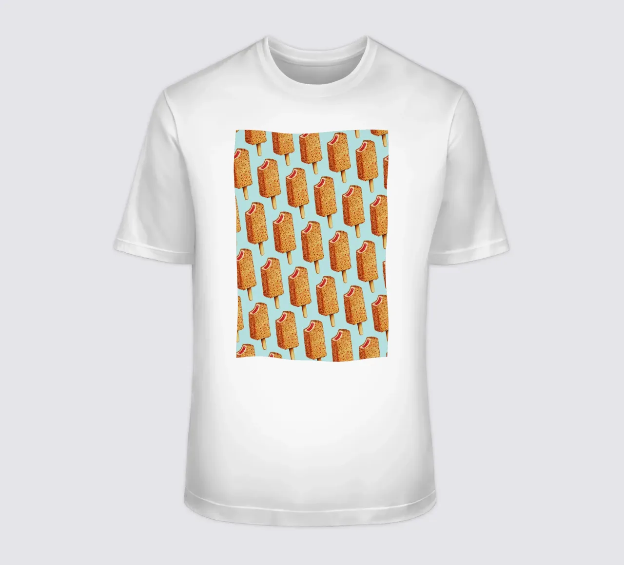Strawberry Shortcake Popsicle Pattern t-shirt da Kelly Gilleran