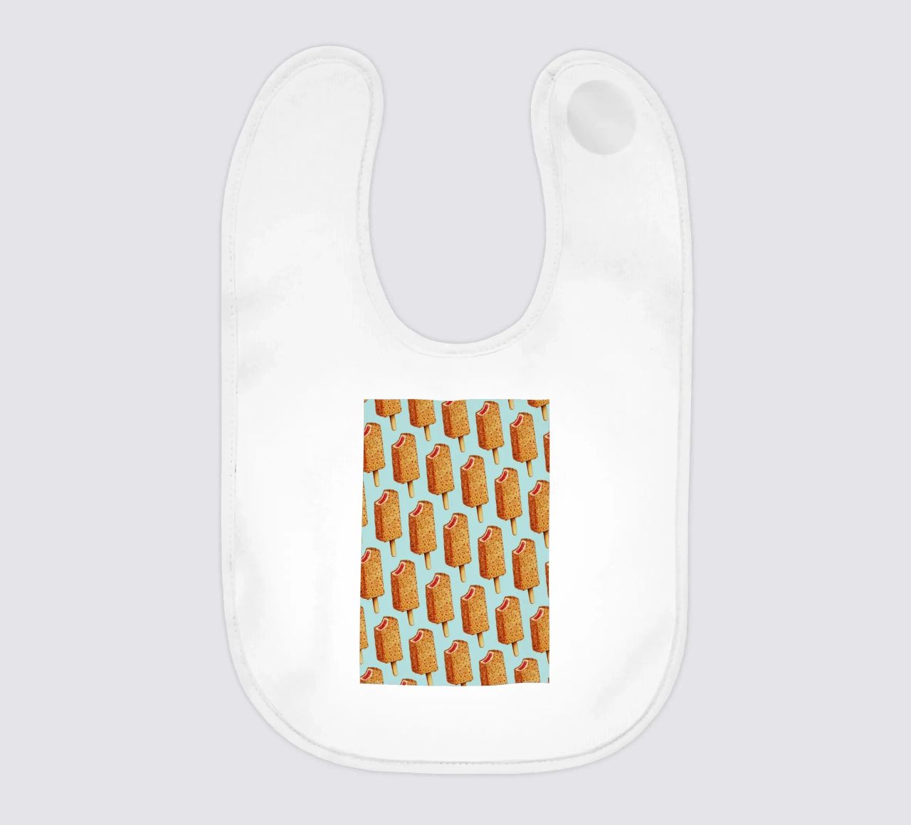 Strawberry Shortcake Popsicle Pattern bavaglino da Kelly Gilleran