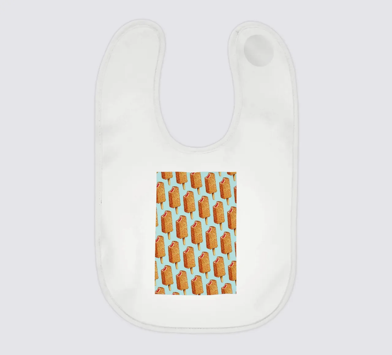 Strawberry Shortcake Popsicle Pattern bavaglino da Kelly Gilleran
