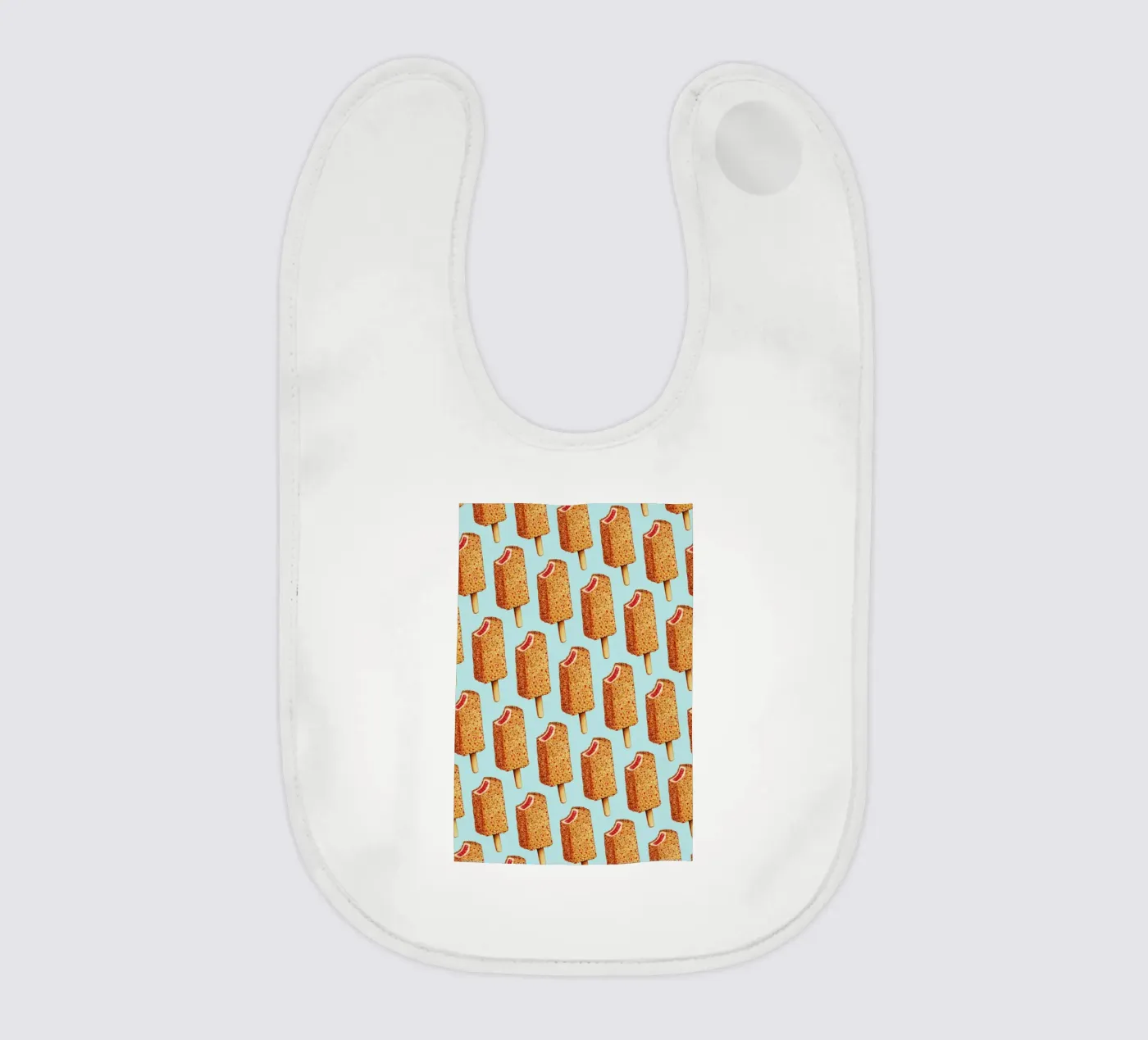 Strawberry Shortcake Popsicle Pattern Babylätzchen von Kelly Gilleran