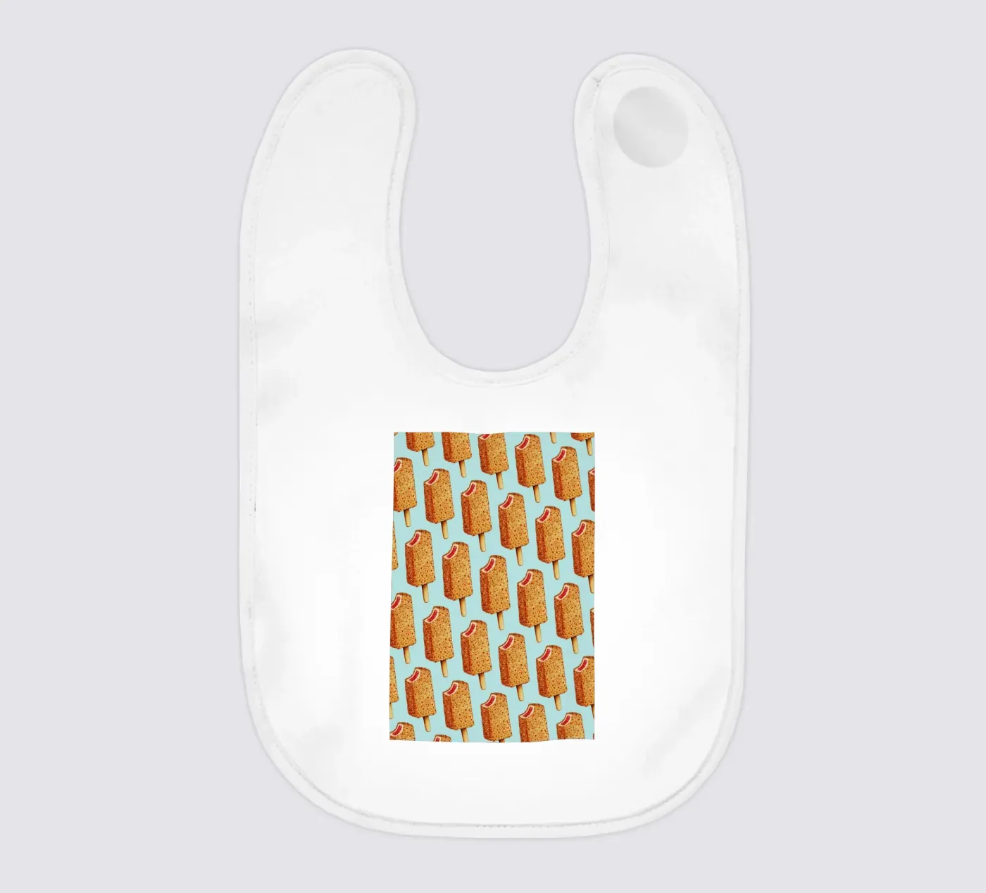 Strawberry Shortcake Popsicle Pattern bavaglino da Kelly Gilleran