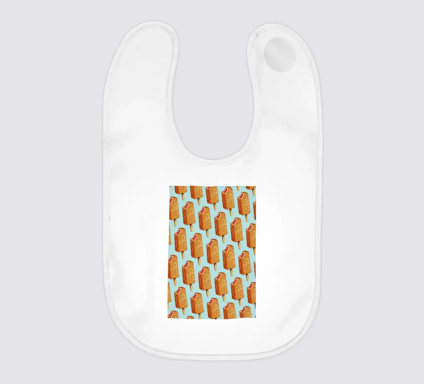 Strawberry Shortcake Popsicle Pattern Babylätzchen von Kelly Gilleran