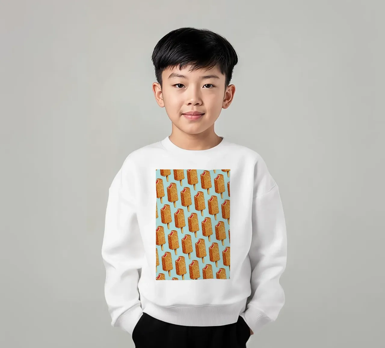Strawberry Shortcake Popsicle Pattern kinder sweatshirt van Kelly Gilleran