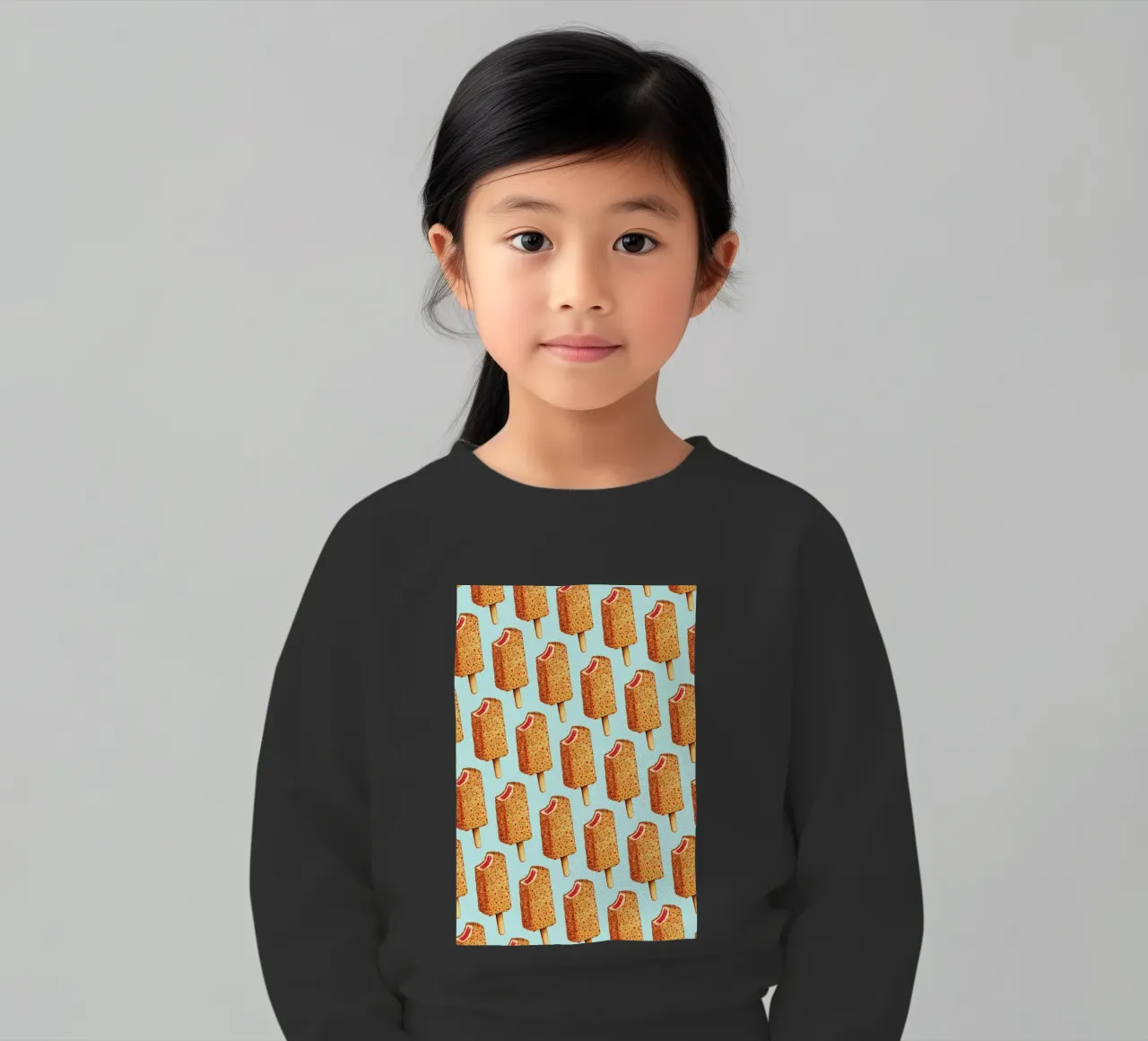 Strawberry Shortcake Popsicle Pattern felpa bambino da Kelly Gilleran