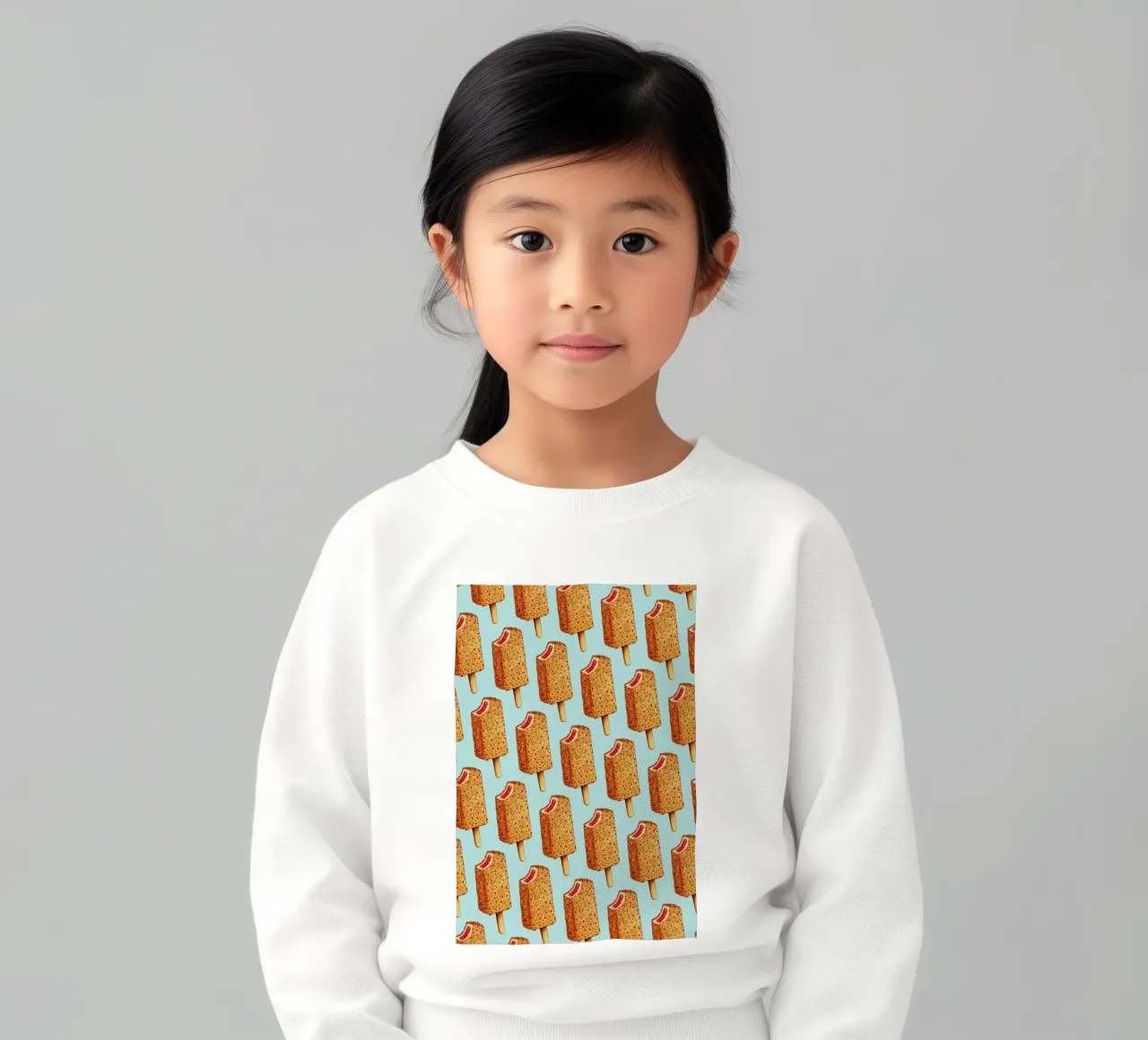Strawberry Shortcake Popsicle Pattern kinder sweatshirt van Kelly Gilleran