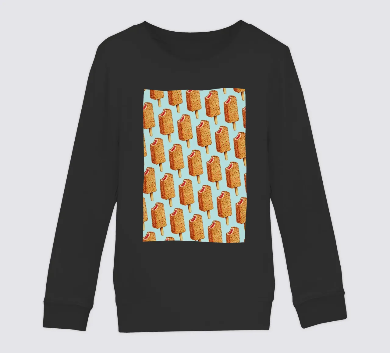 Strawberry Shortcake Popsicle Pattern felpa bambino da Kelly Gilleran