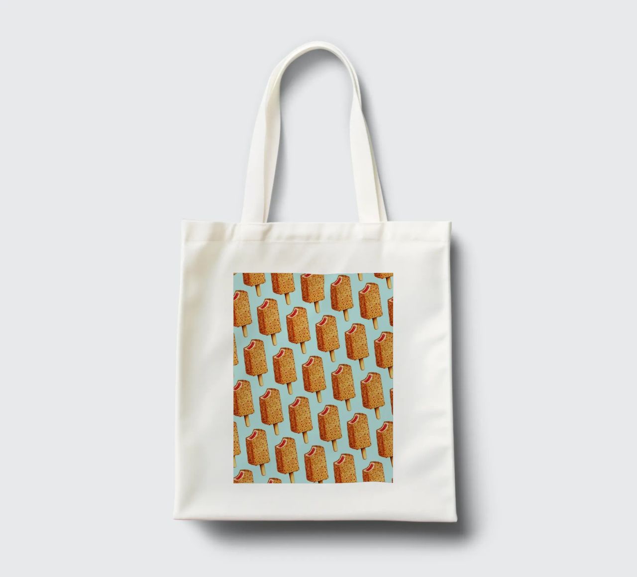 Strawberry Shortcake Popsicle Pattern borsa in juta da Kelly Gilleran
