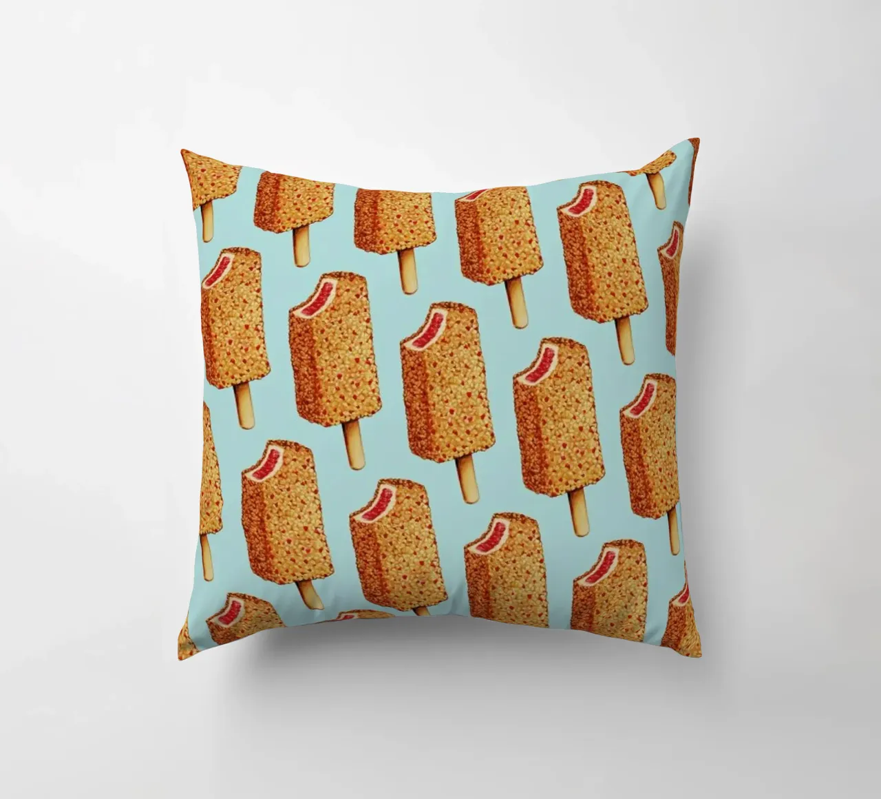 Strawberry Shortcake Popsicle Pattern cuscino da Kelly Gilleran