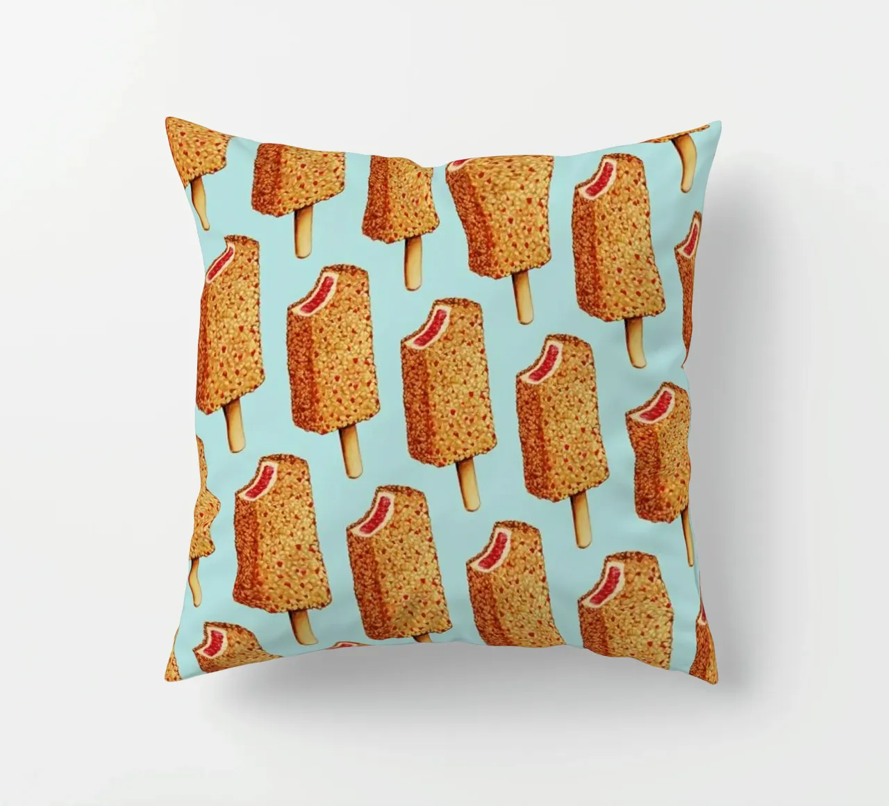 Strawberry Shortcake Popsicle Pattern cuscino da Kelly Gilleran