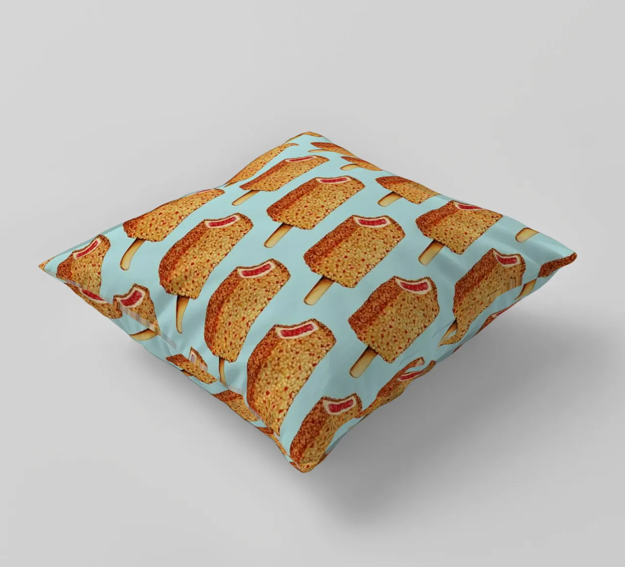 Strawberry Shortcake Popsicle Pattern cuscino da Kelly Gilleran