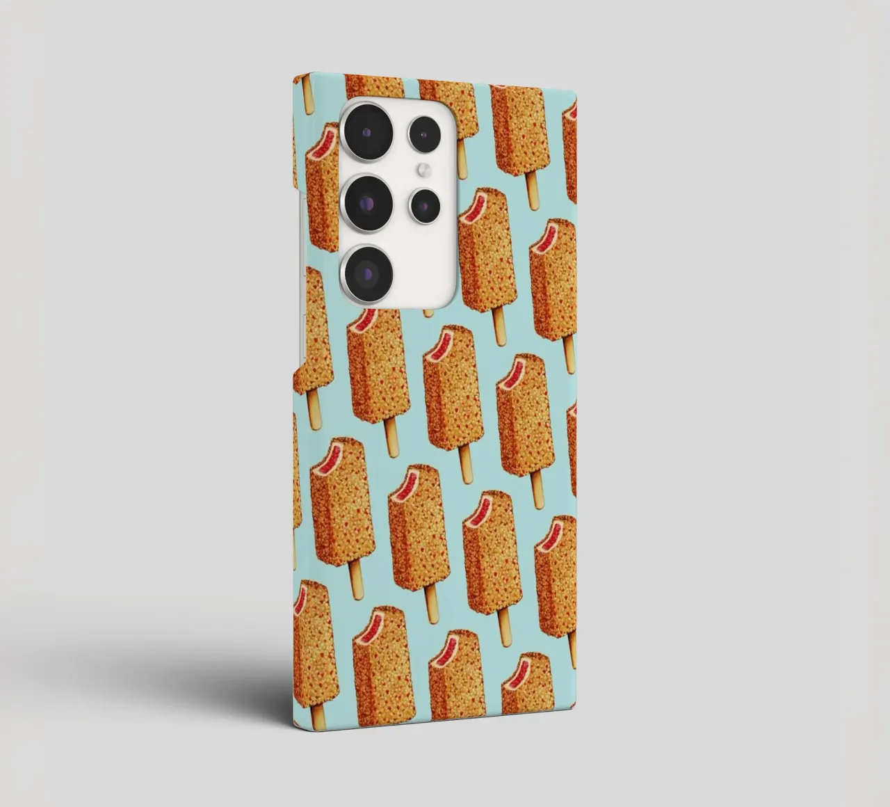 Strawberry Shortcake Popsicle Pattern cover samsung da Kelly Gilleran