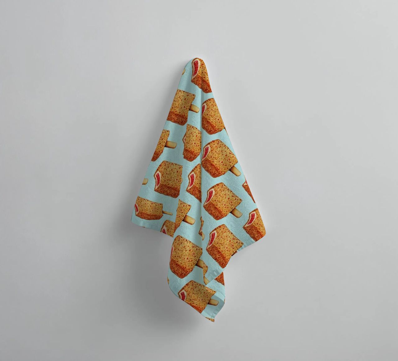 Strawberry Shortcake Popsicle Pattern asciugamano da bagno da Kelly Gilleran