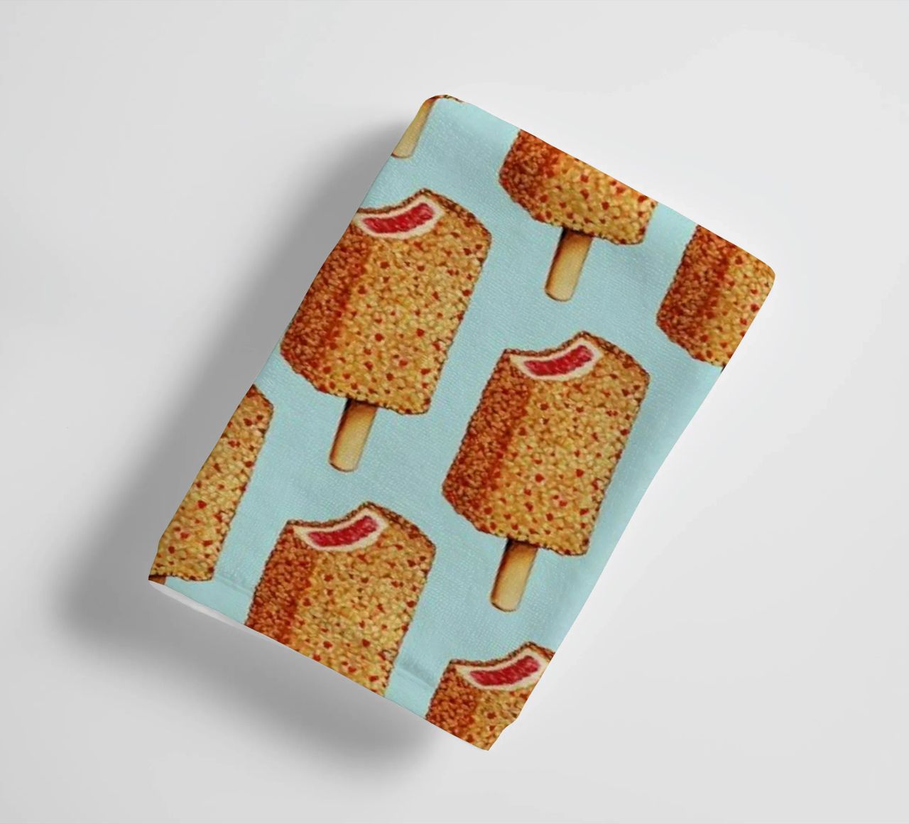 Strawberry Shortcake Popsicle Pattern asciugamano da bagno da Kelly Gilleran