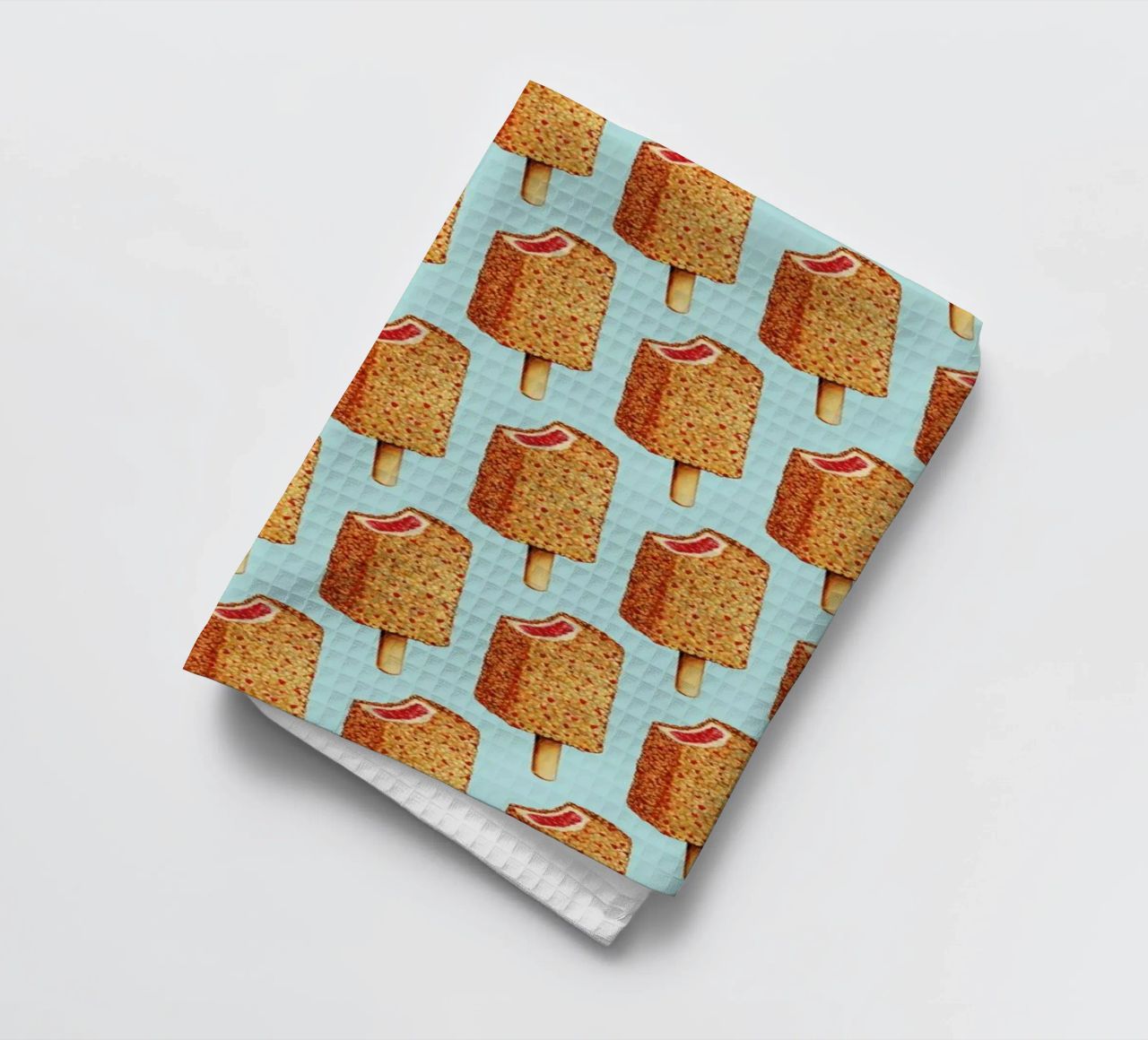 Strawberry Shortcake Popsicle Pattern canovaccio da cucina da Kelly Gilleran