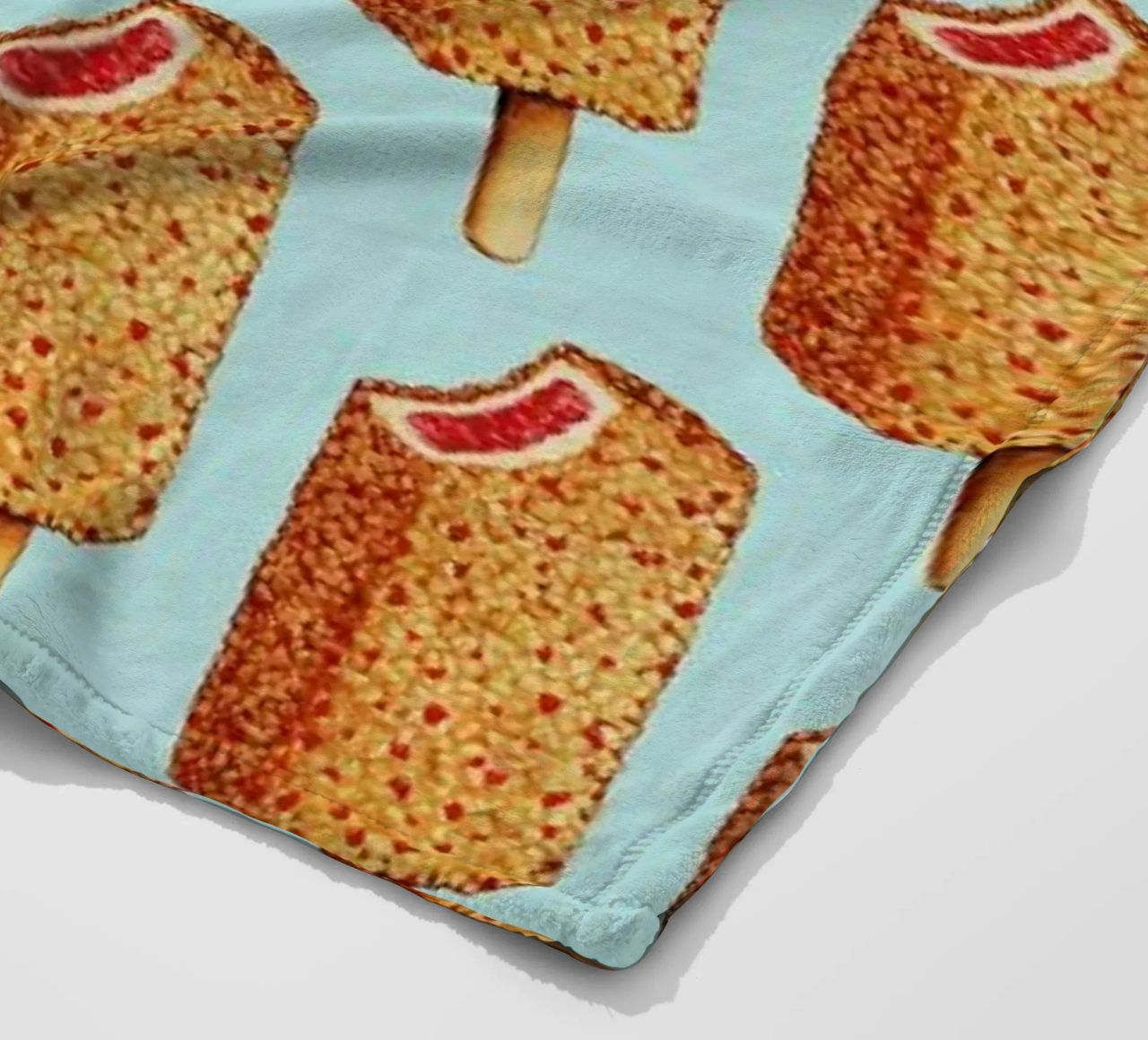 Strawberry Shortcake Popsicle Pattern coperta in pile da Kelly Gilleran