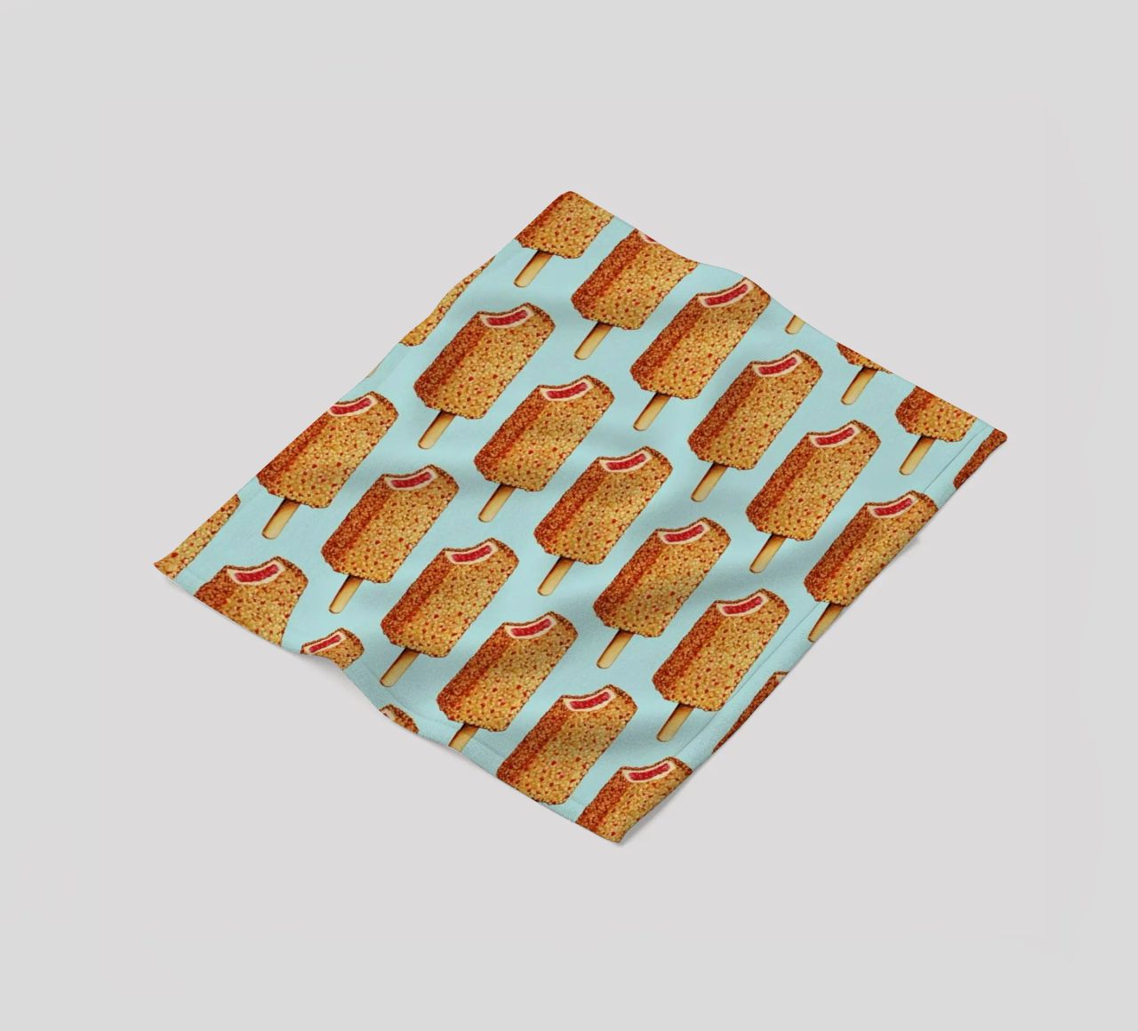 Strawberry Shortcake Popsicle Pattern coperta in pile da Kelly Gilleran
