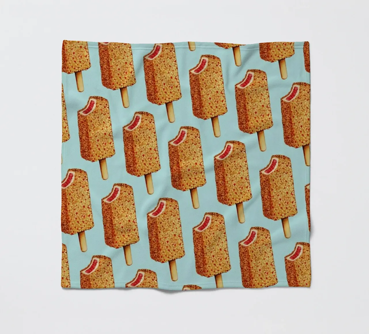 Strawberry Shortcake Popsicle Pattern Fleecedecke von Kelly Gilleran