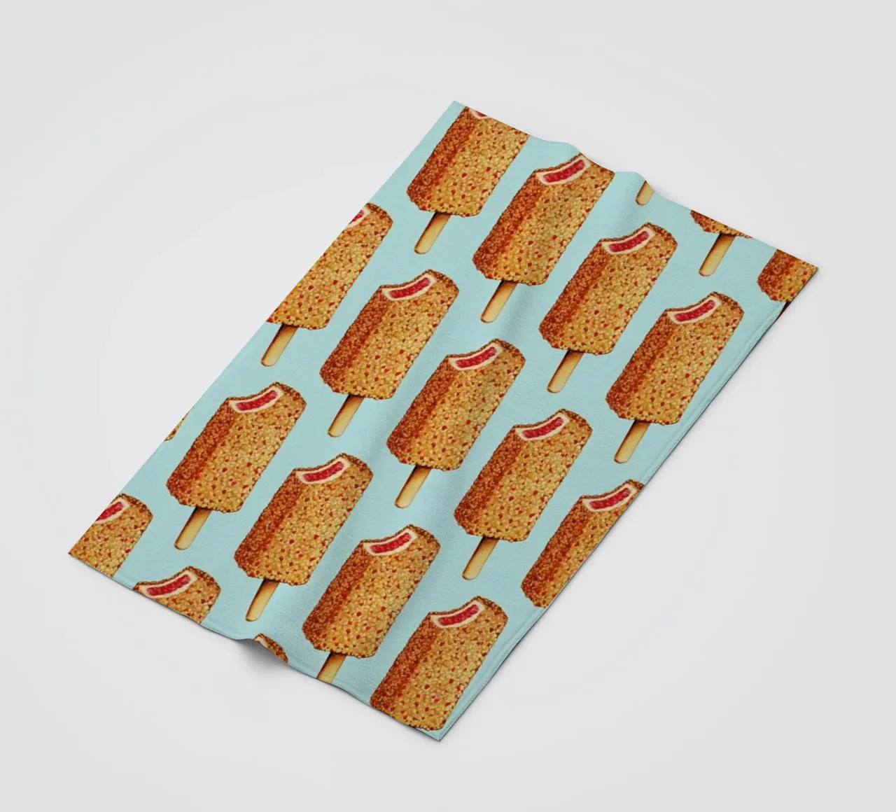Strawberry Shortcake Popsicle Pattern fleecedeken van Kelly Gilleran