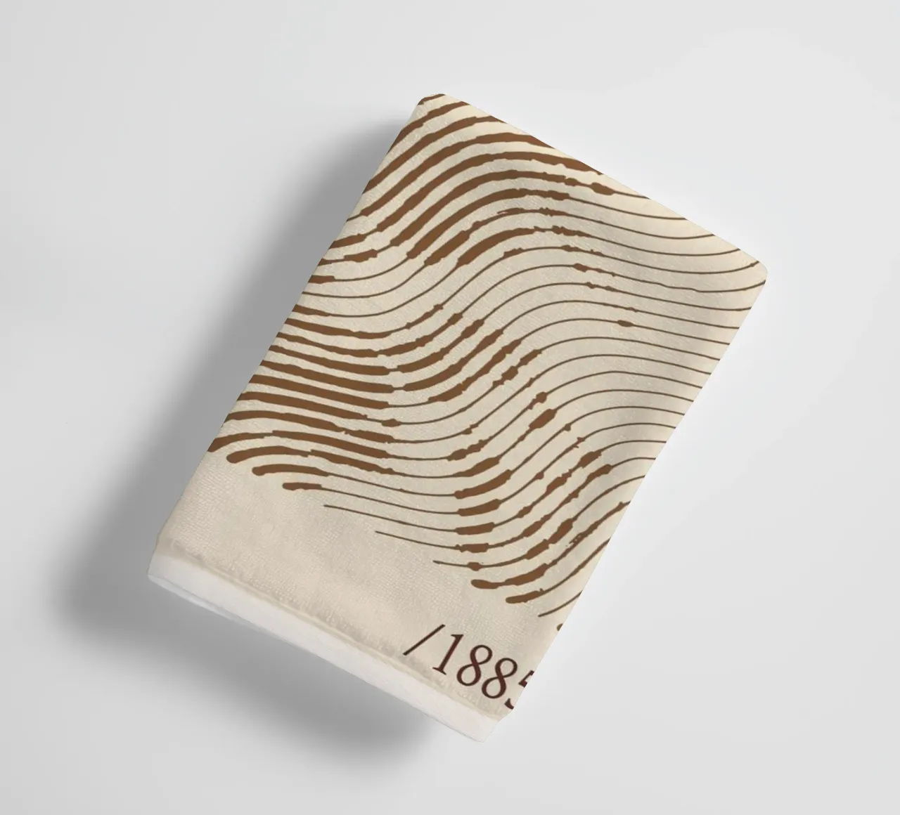 Skull of a Skeleton with Burning Cigarette Vincent van Gogh towel by Doa Project