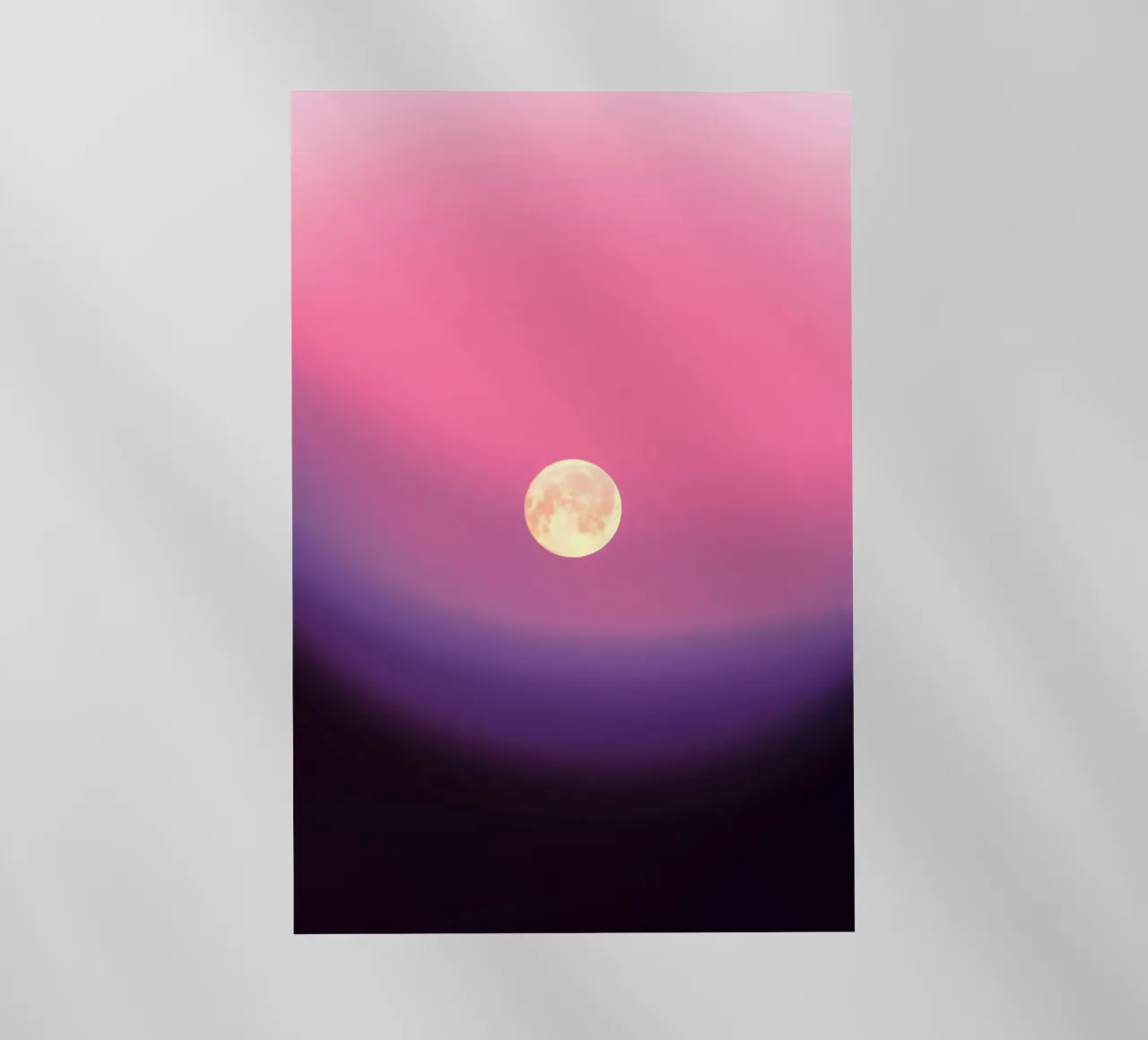 gradient pink and moon pellicola backlit da feny
