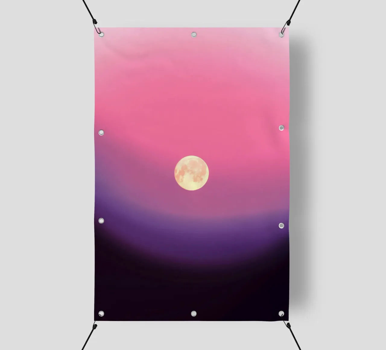 gradient pink and moon telo in pvc da feny