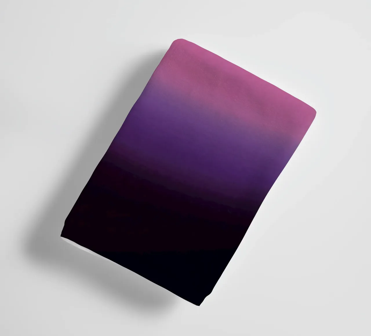 gradient pink and moon asciugamano da bagno da feny