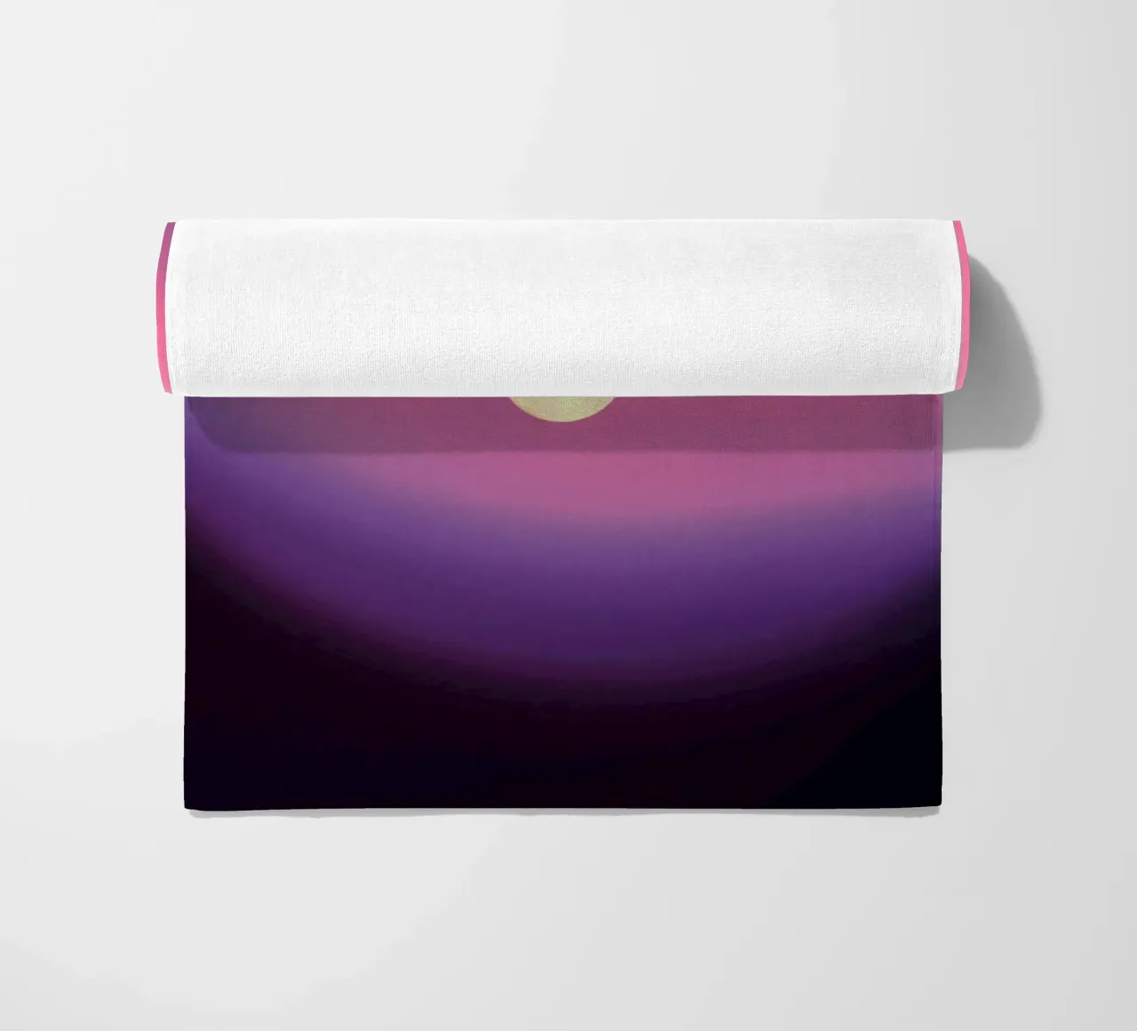 gradient pink and moon telo mare da feny