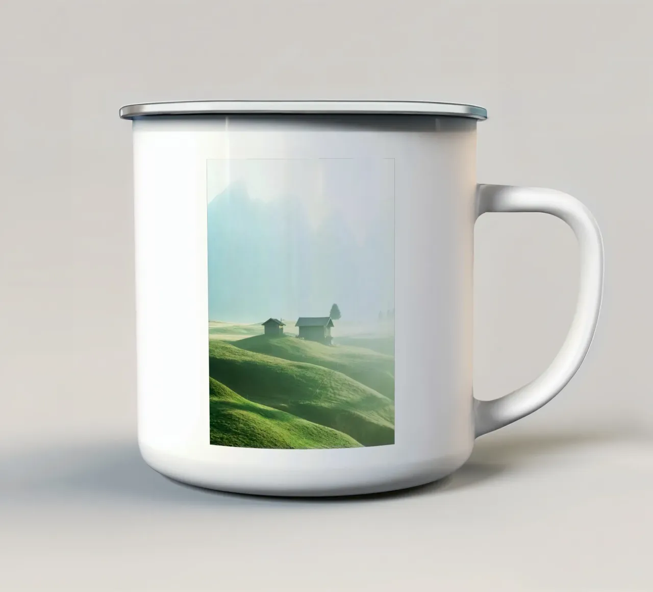 house in green hill tazza in smalto da feny