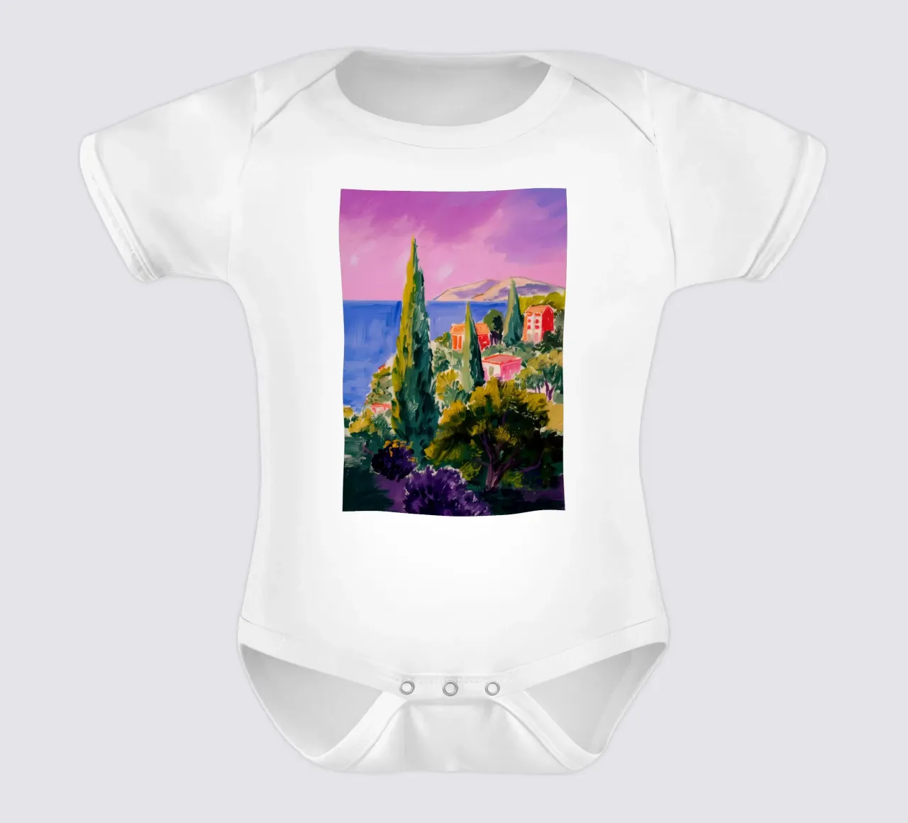 Cliffside Cypress View body de bebé de Angkasa Mist