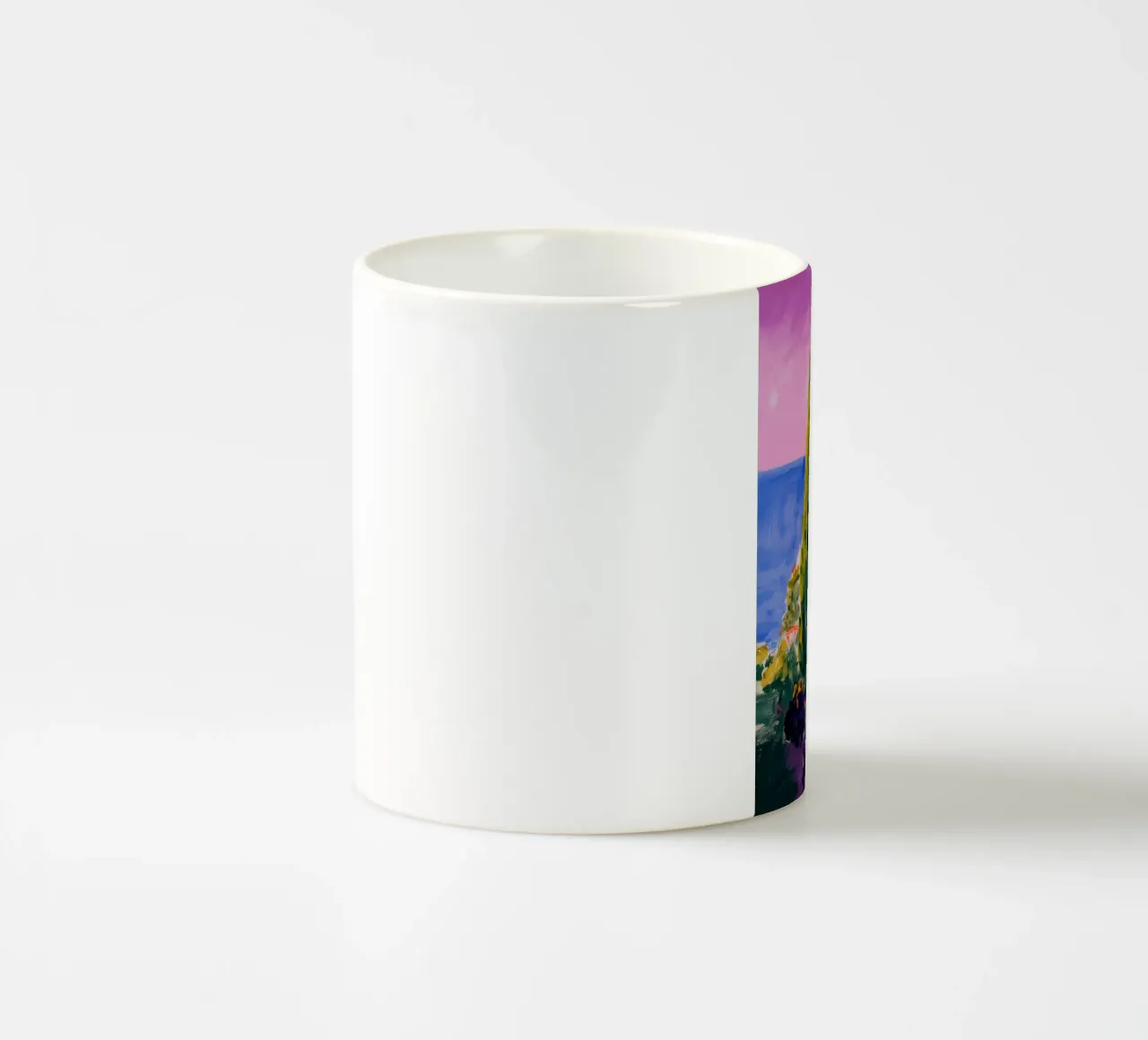 Vista Cliffside Cypress tazza in ceramica da Angkasa Mist