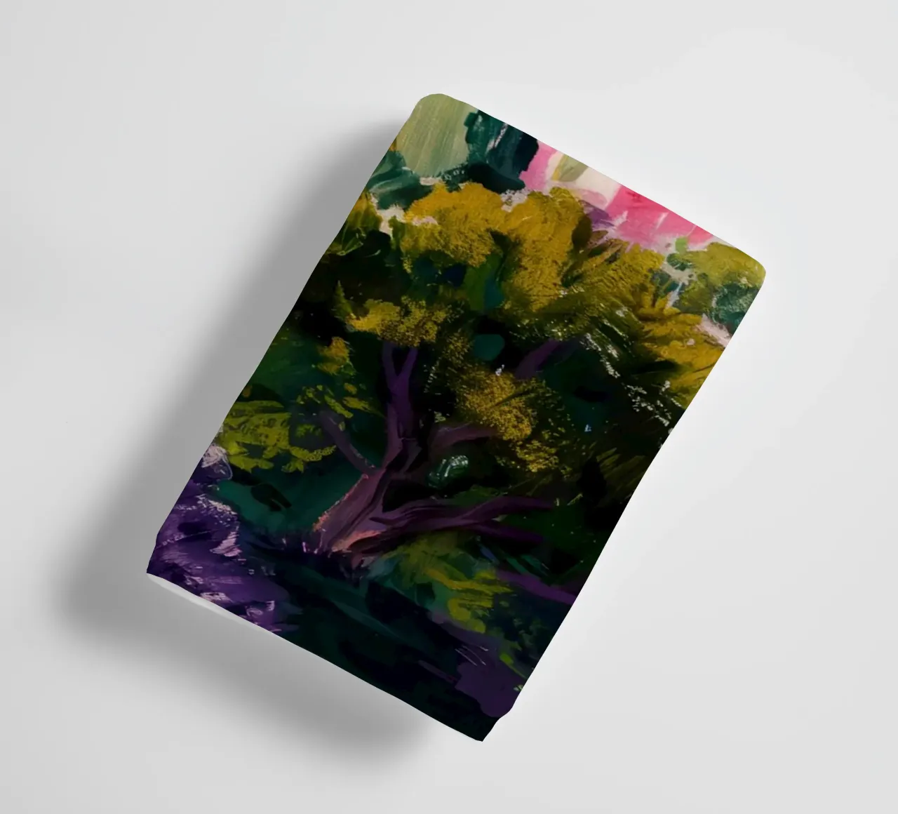 Cliffside Cypress View towel by Angkasa Mist