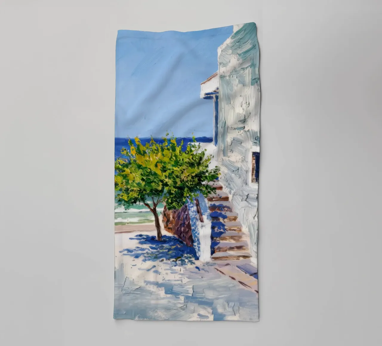 Sun Bleached Lemon Tree towel by Angkasa Mist