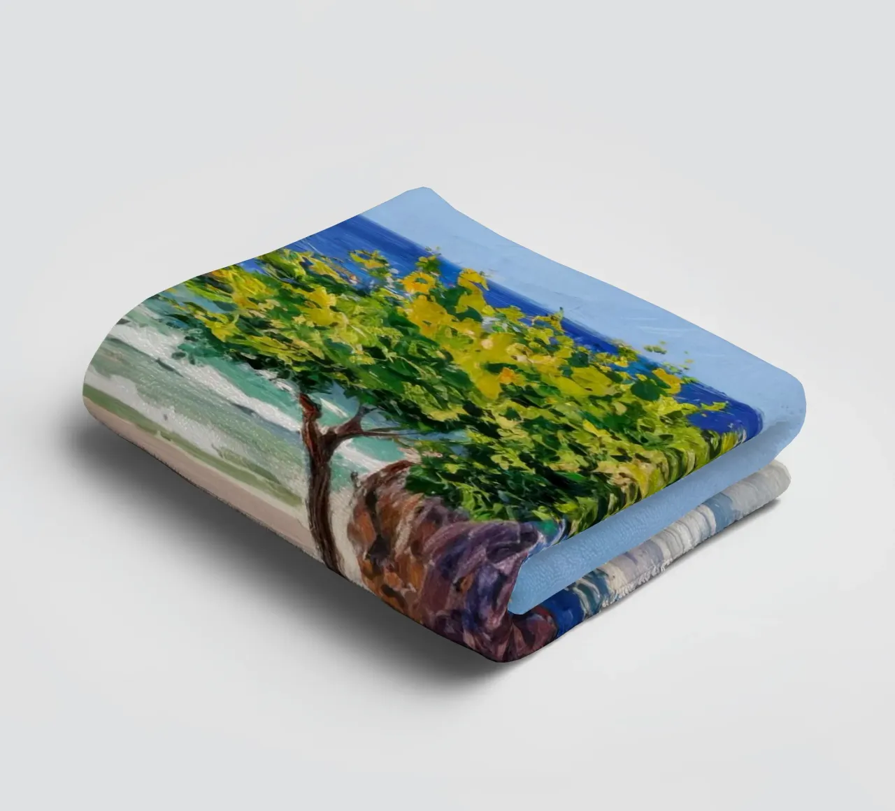 Sun Bleached Lemon Tree towel by Angkasa Mist