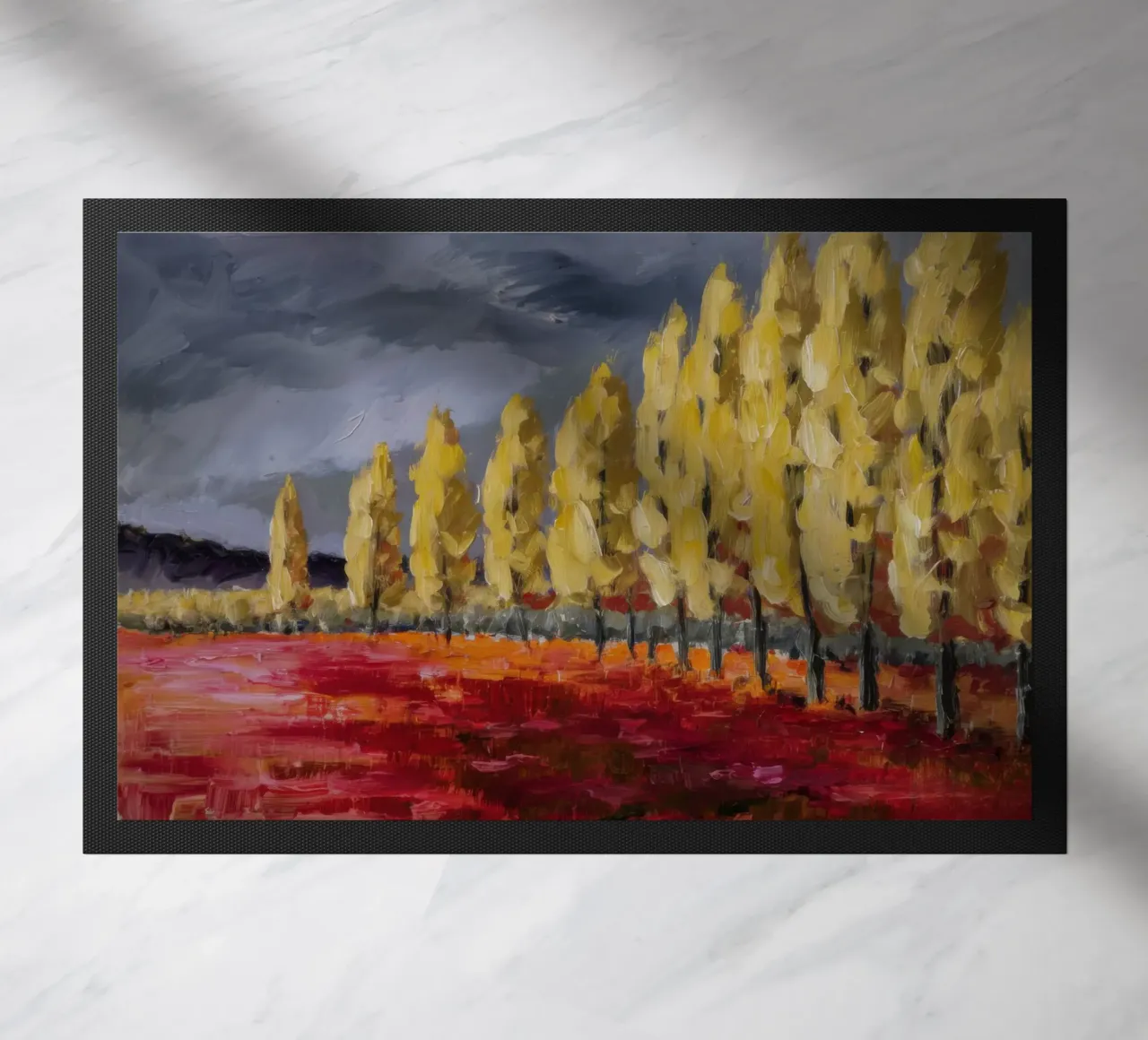Riflessi d'oro d'autunno zerbino da Angkasa Mist