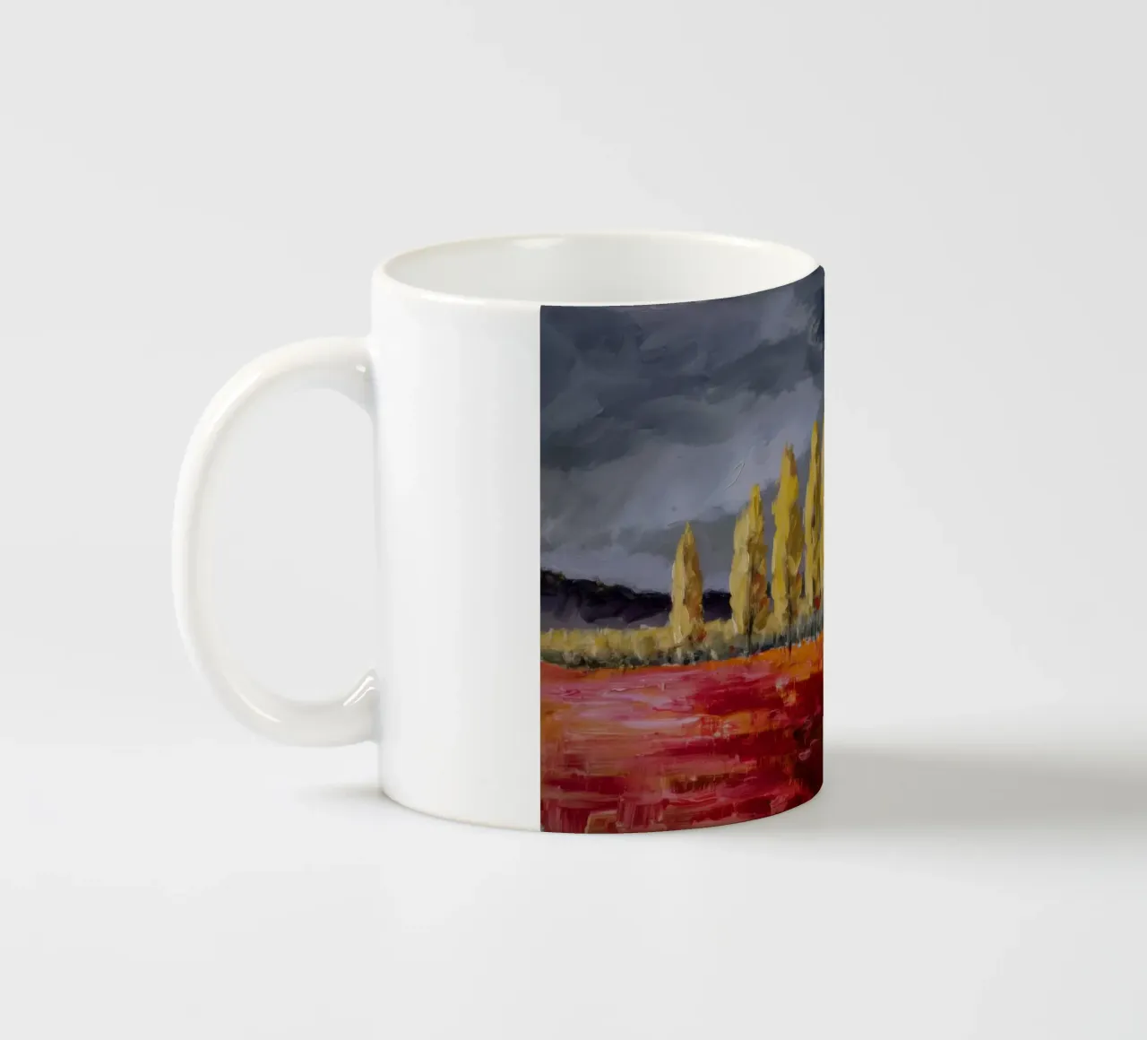 Riflessi d'oro d'autunno tazza in ceramica da Angkasa Mist