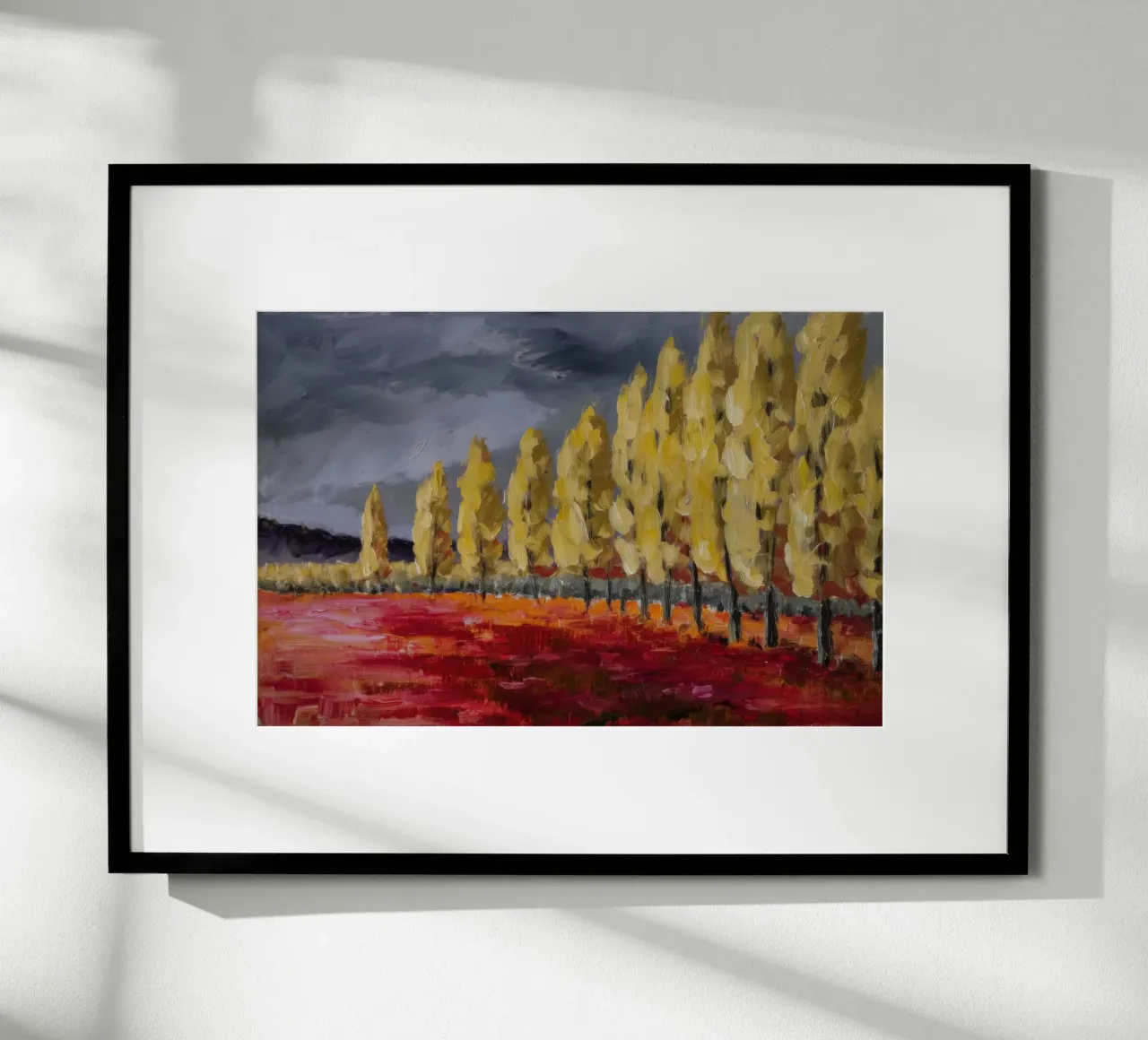 Riflessi d'oro d'autunno carta hahnemühle da Angkasa Mist